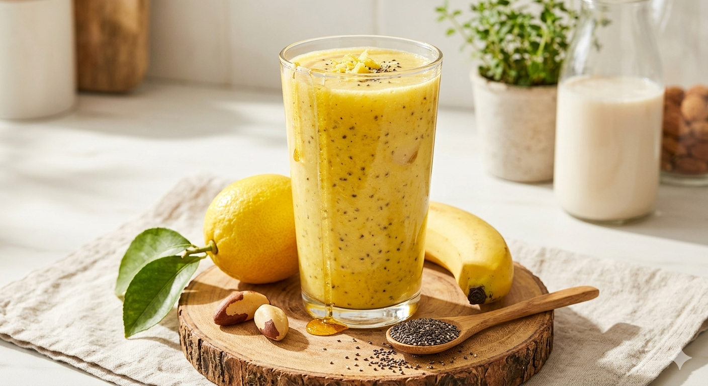 Liver Cleansing Lemon Smoothie