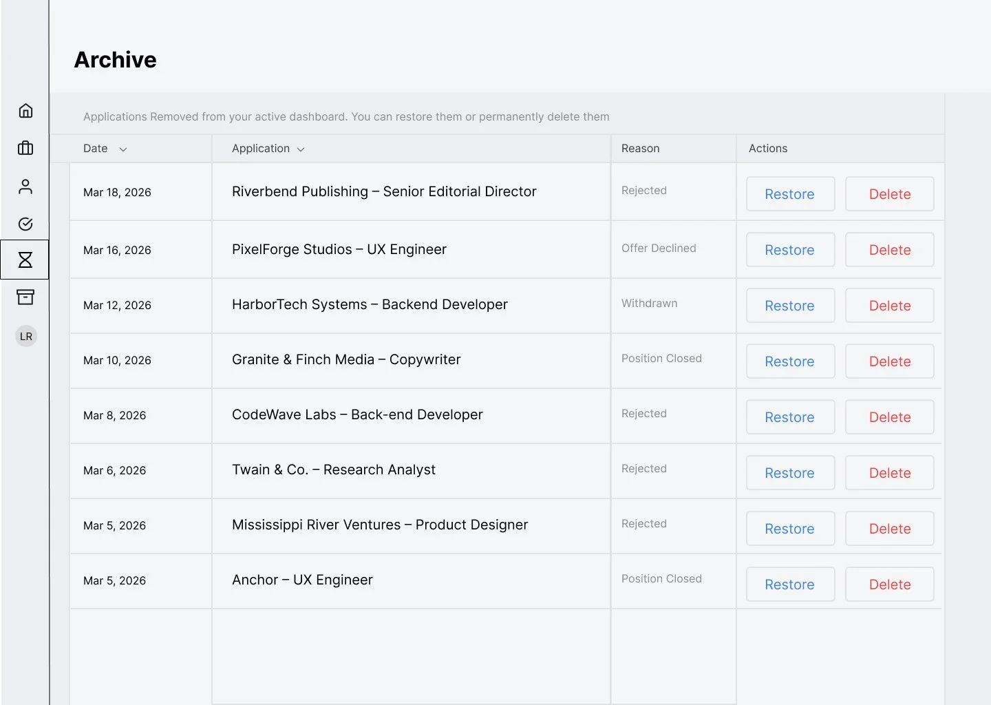 archive figma mockup