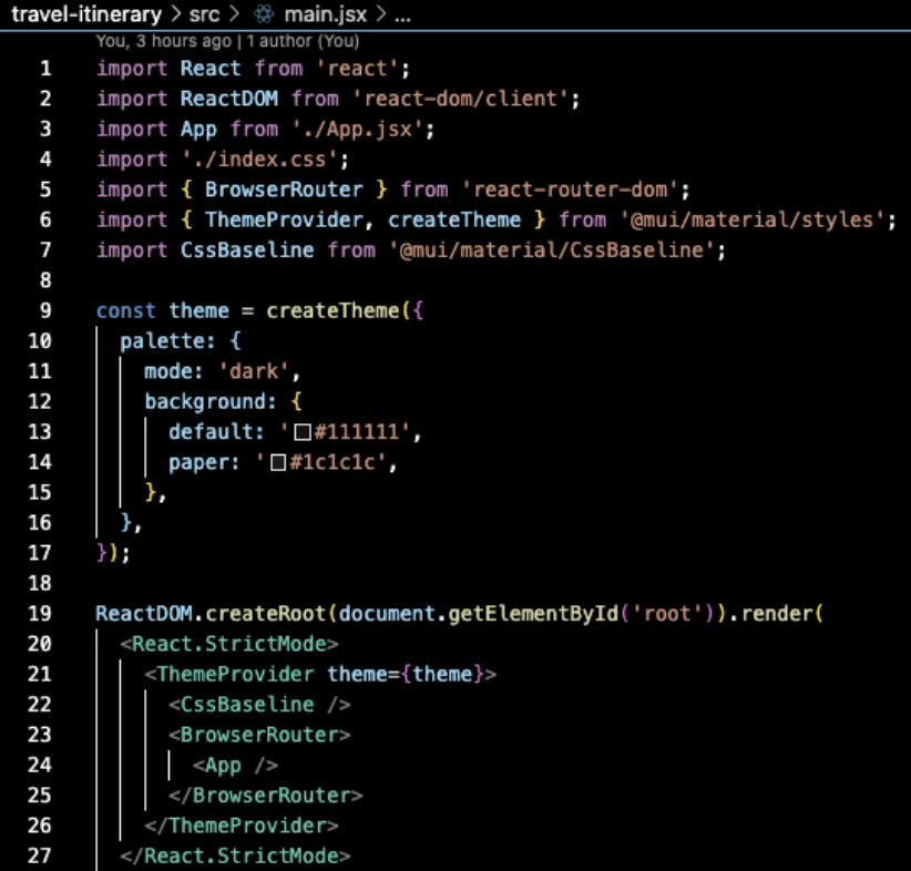 screenshot components in main.jsx