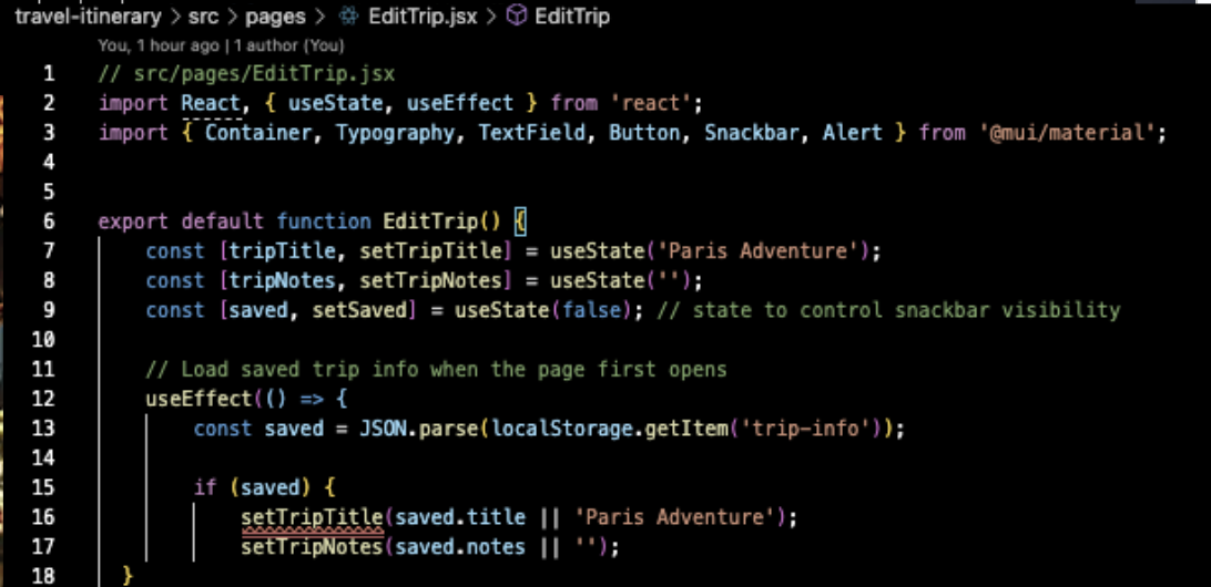 screenshot react hooks