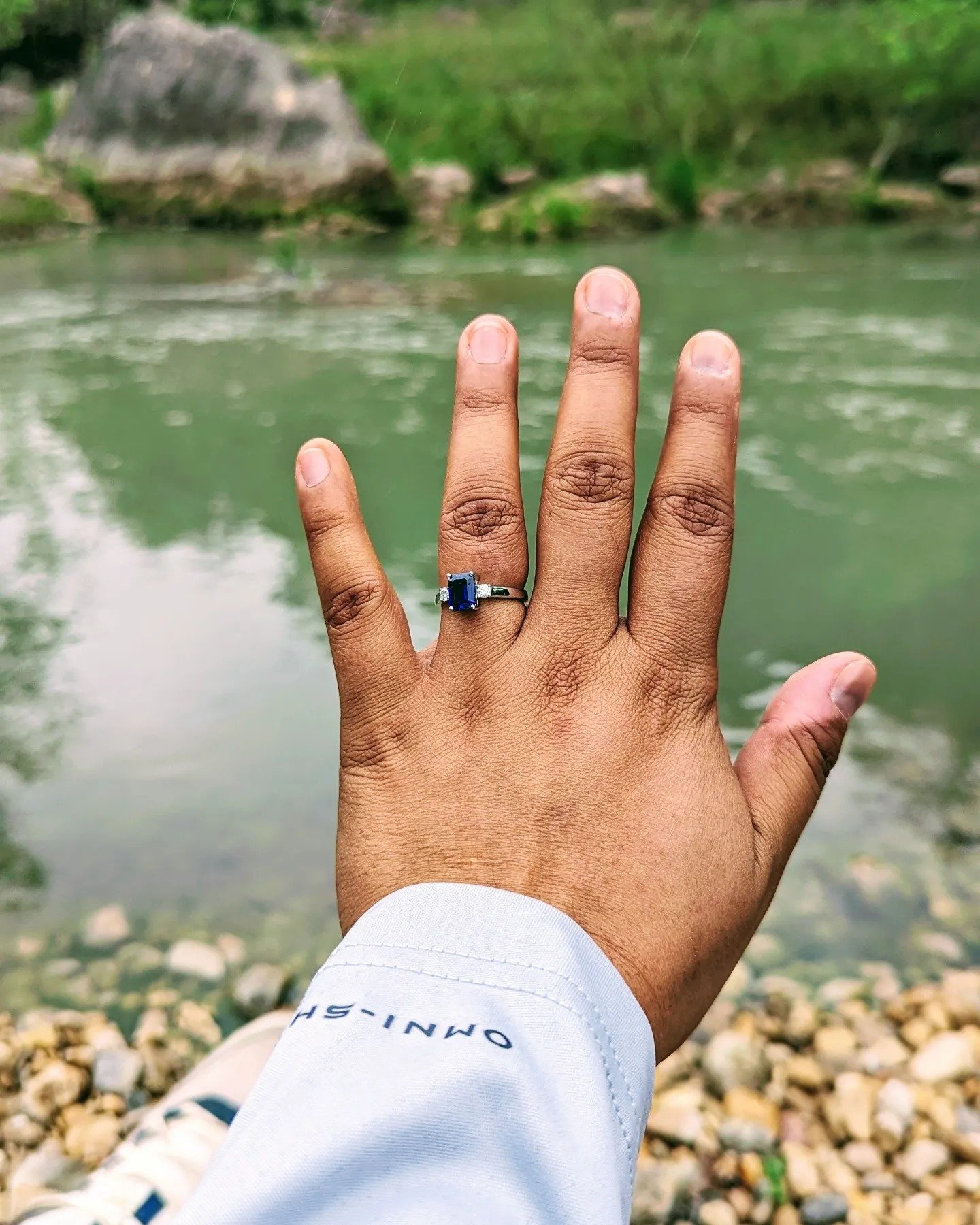 A love THIS big, we could have only dreamt of ❤️

What I thought was just a fun hike and rock hunting for Philips birthday turned into one of the best days of our lives... 
&amp; I will say, I came back with THE BEST ROCK EVER! 😍

!! WE'RE ENGAGED !