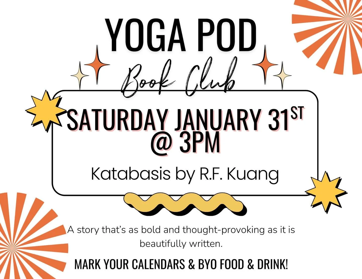Join @salvyyogi for our second YPA book club✨ 

Sign up with link in bio for January 31st. See you there bookworms😊