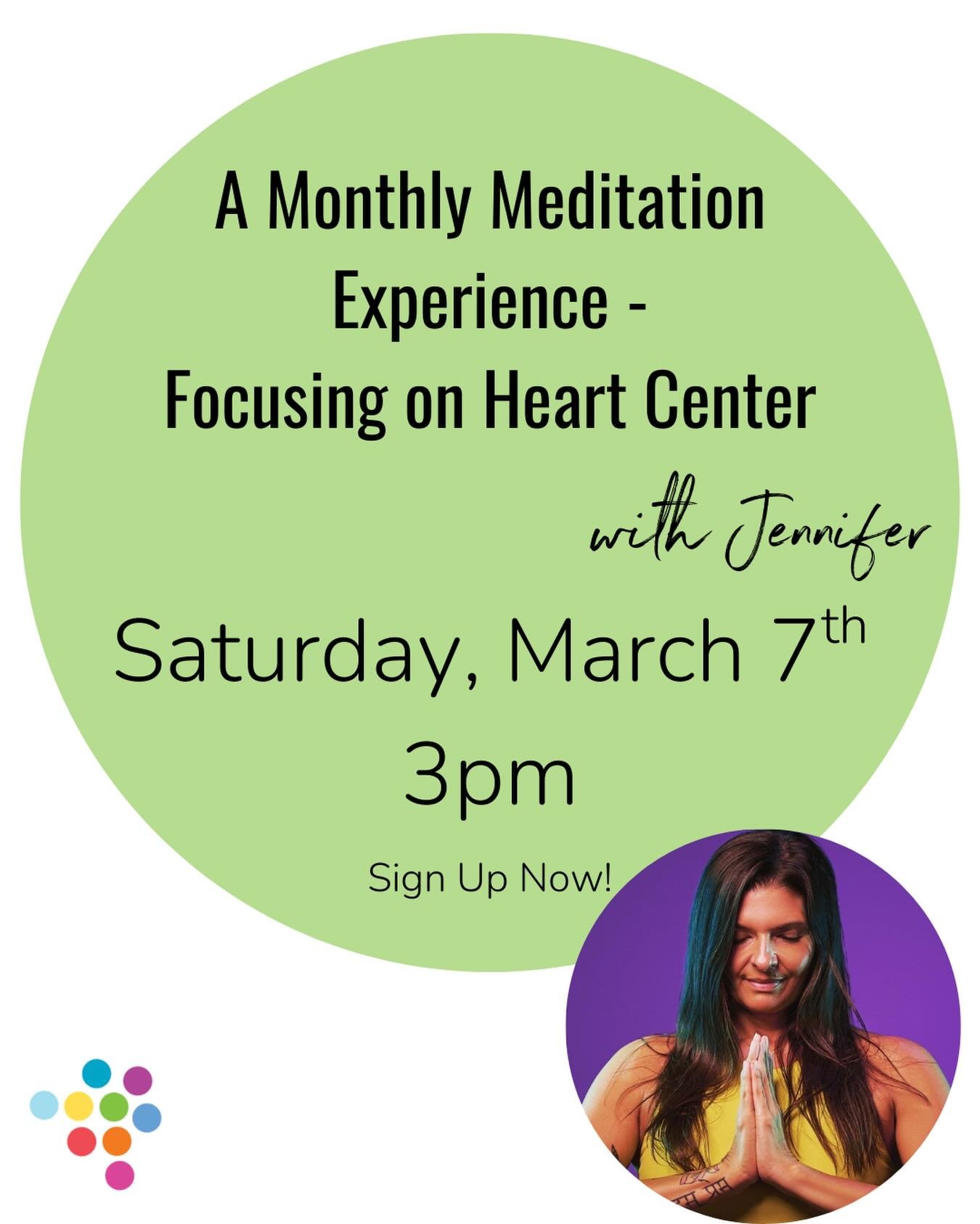 Join @awakening_with_jen for a Meditation Experience✨ No extra cost for members❤️ Link in bio to learn more and sign up.