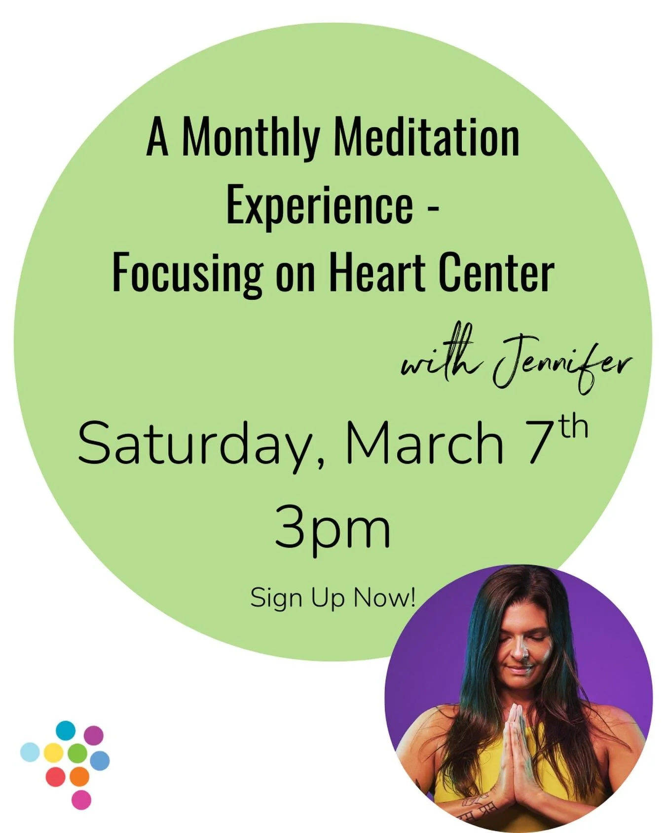 Join @awakening_with_jen for a Meditation Experience✨ No extra cost for members❤️ Link in bio to learn more and sign up.