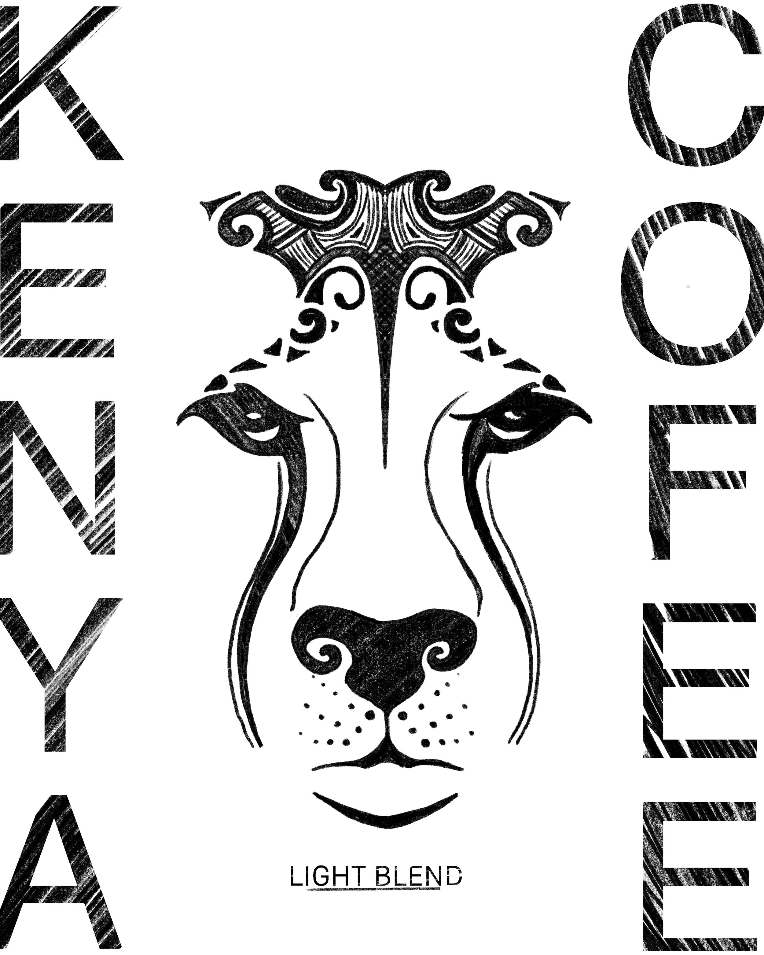 A digital design created in illustrator to be used for packaging