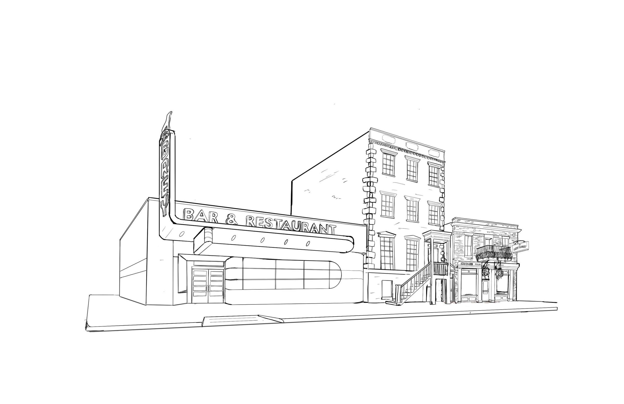 An architectural study in Savannah, Georgia