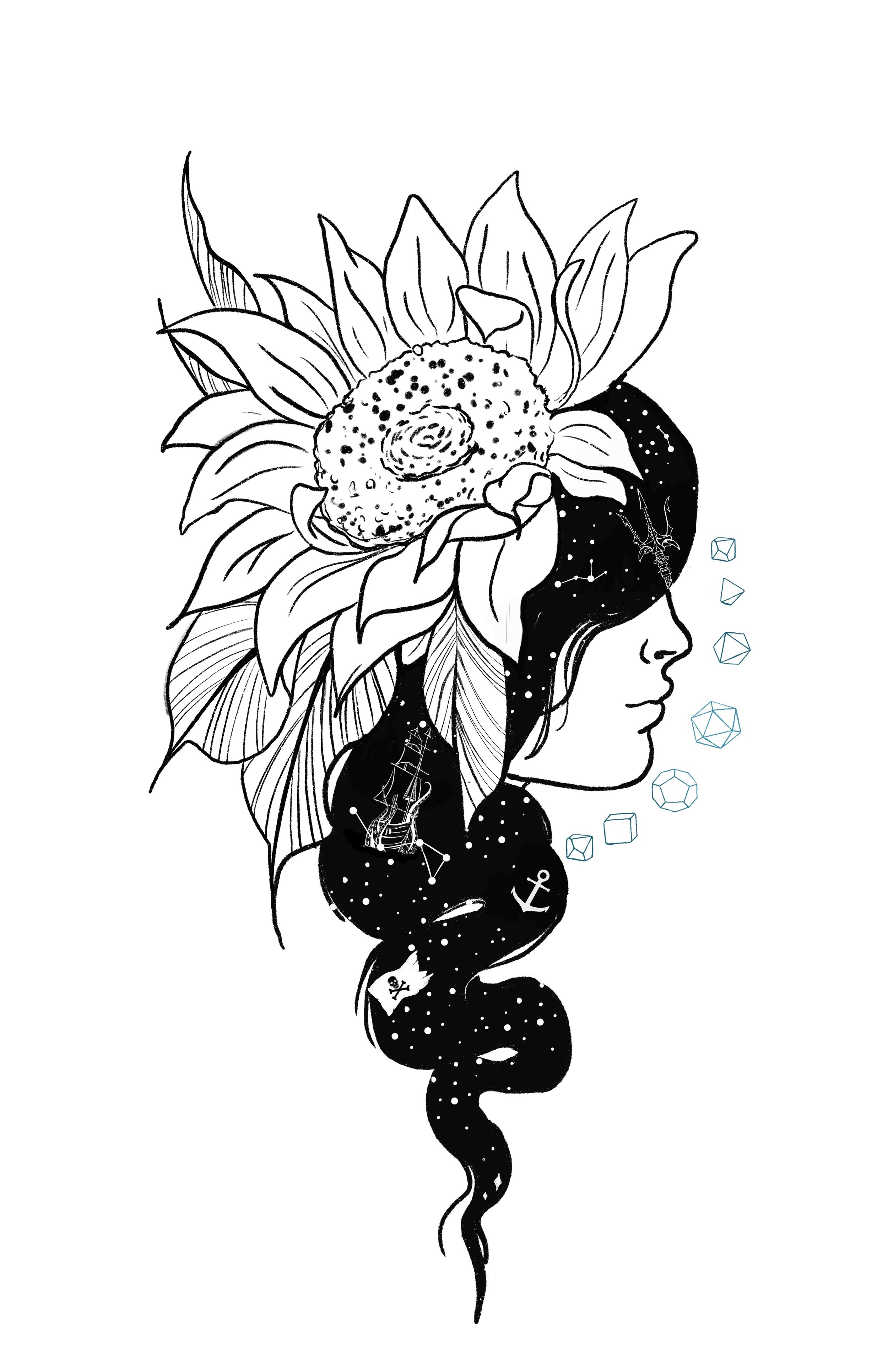 A digital design to be used for packaging