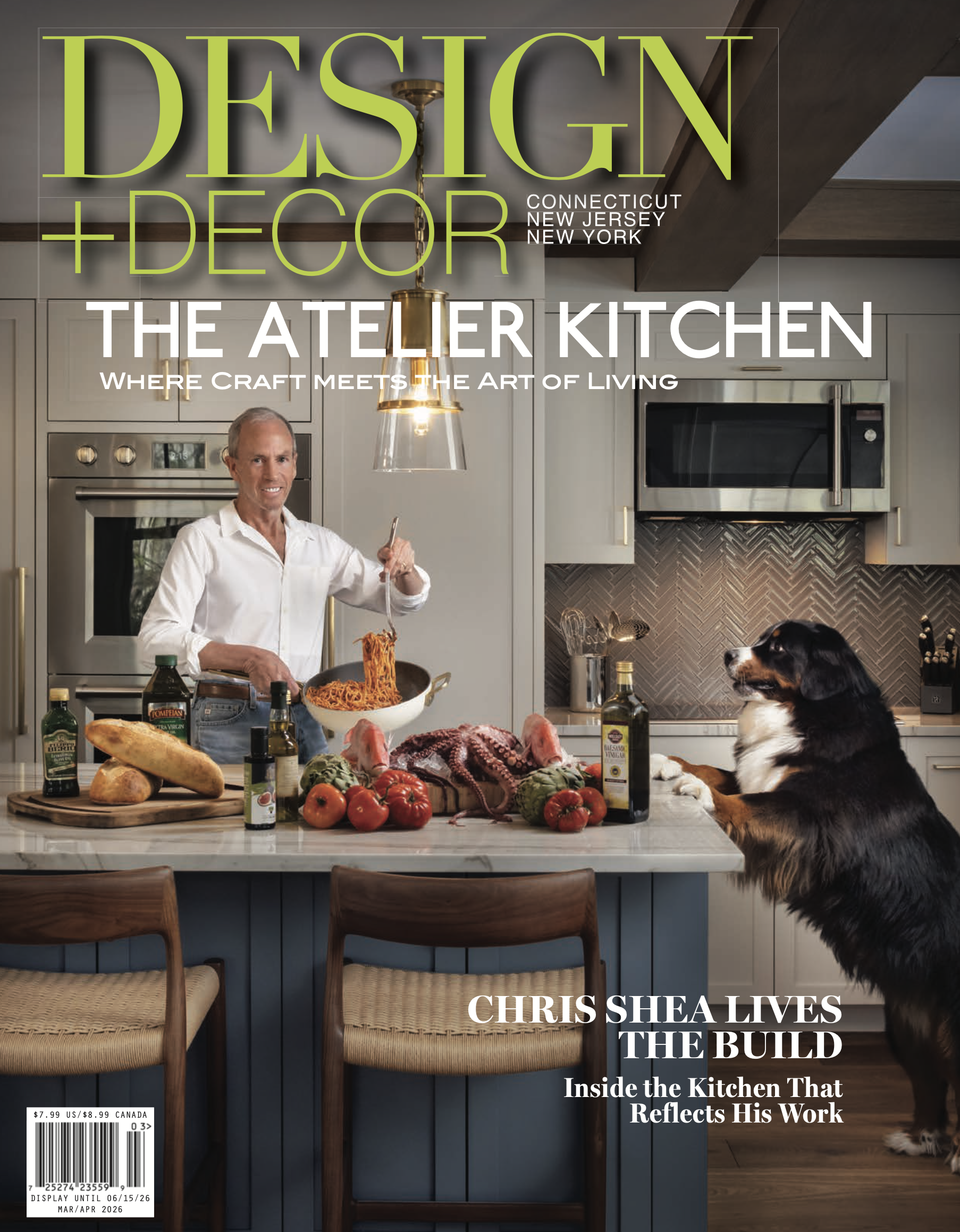 Design + Decor March/April 2026: THE ATELIER KITCHEN WHERE CRAFT MEETS THE ART OF LIVING