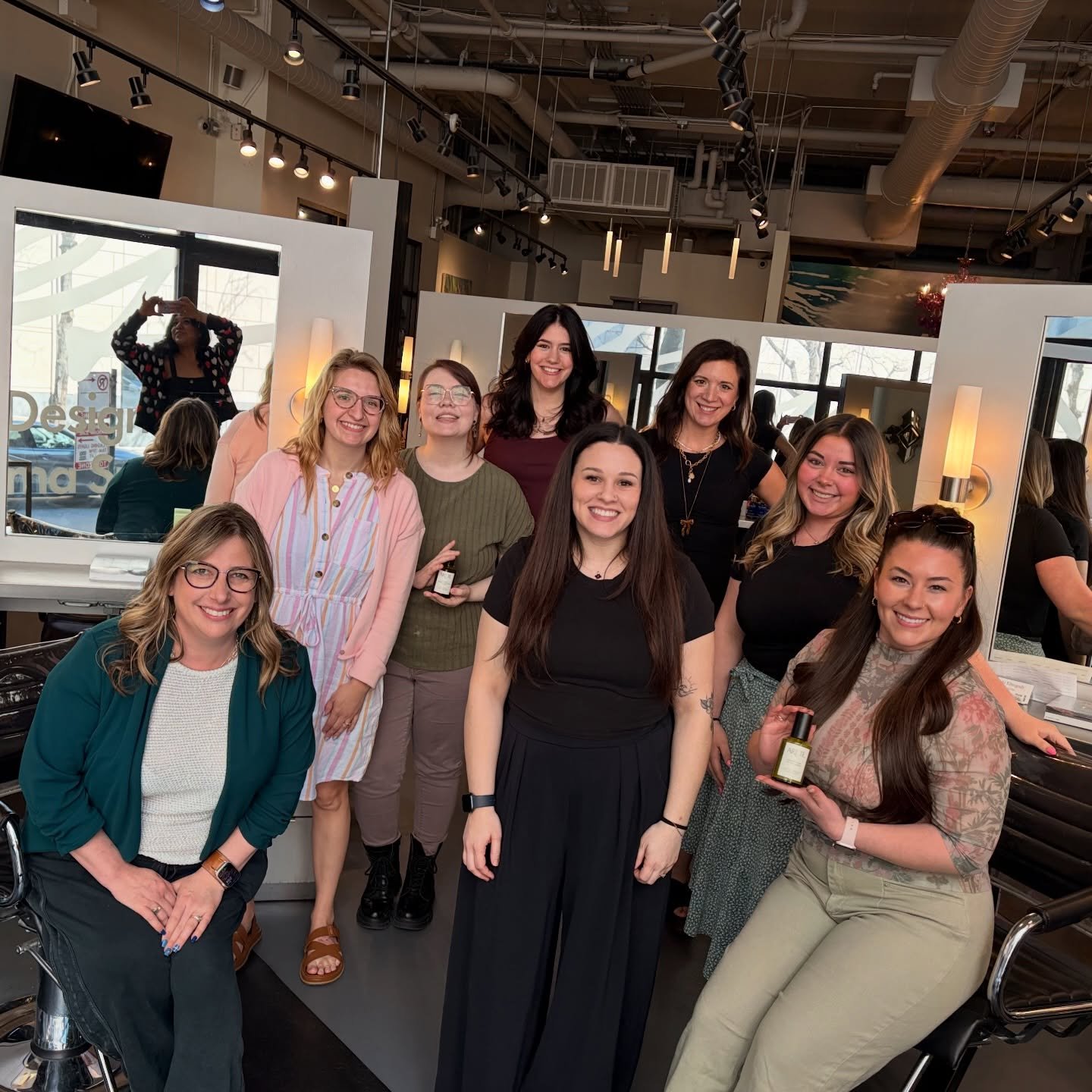 Growth happens when talented artists stay curious. ✨🪴

Yesterday part of our team spent time pouring into their craft during an in-salon class, sharpening techniques, learning new ideas, and continuing to raise the standard of care we give every gue