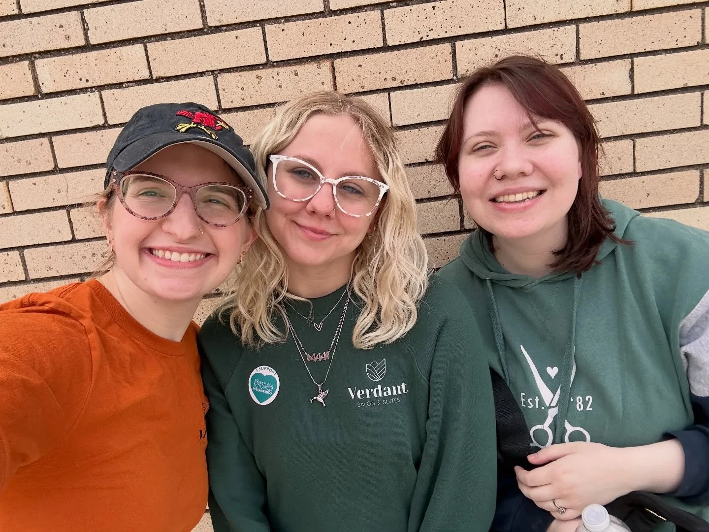 Happy Hairstylist appreciation day to the Verdant Girls! 

I&rsquo;m so proud each and every one of them! 

@eliana.aka.ana is slaying those precision cuts (looking for something edgy or modern she&rsquo;s your gal) 
@hairbypype.hr recently started t