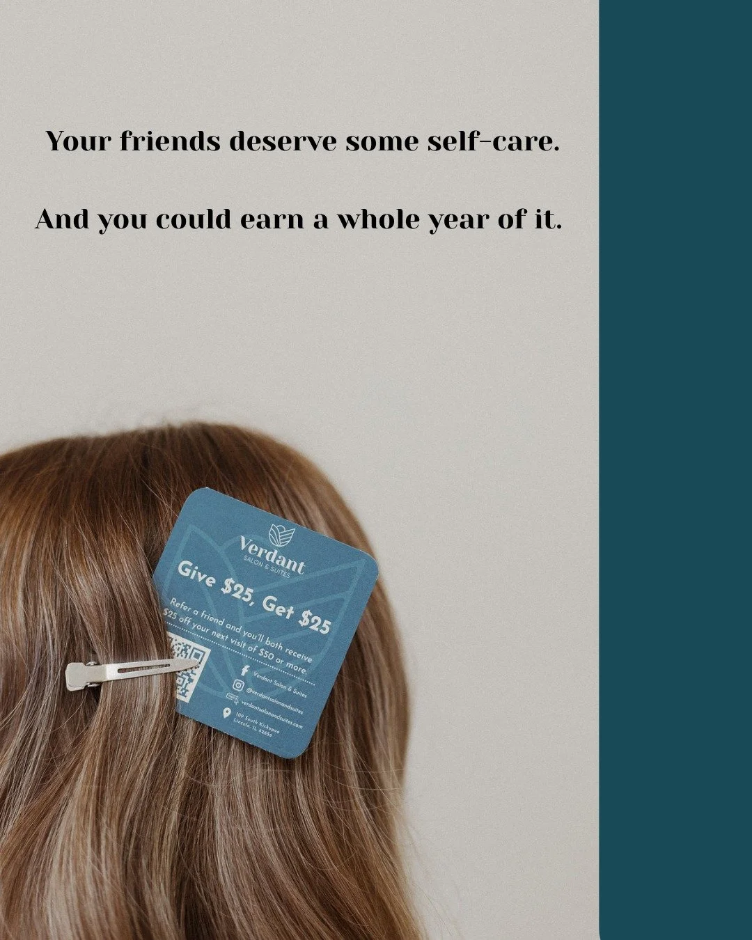 Your friends deserve some self-care. And you could earn a whole year of it.