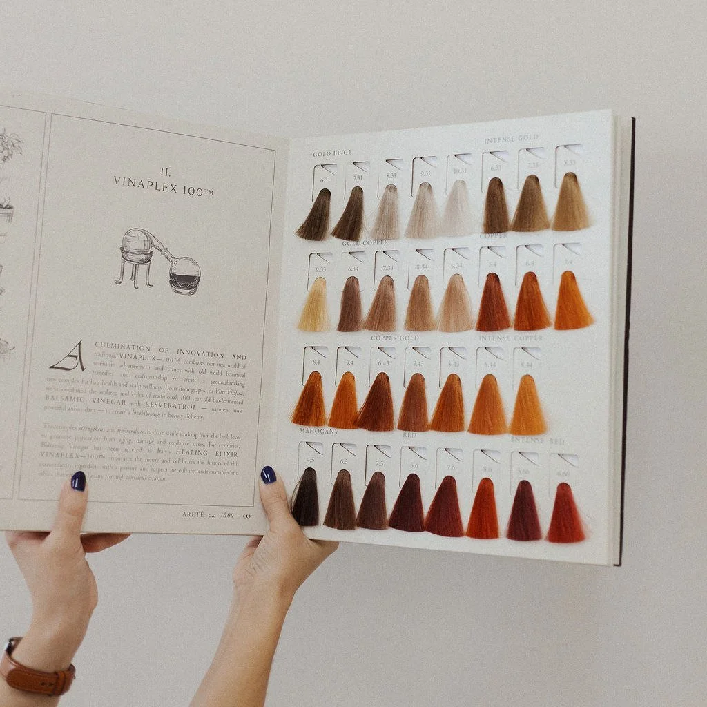 WARM TONES OR COOL TONES? 

Do you know which one you prefer?

And has your hairstylist ever actually shown you their swatch book?

We think they should.

A swatch book isn't just a behind-the-scenes tool for your stylist. It's a visual tool for you,