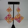 Granny Square Earring Free Pattern — Scarlet Stitch Studios
