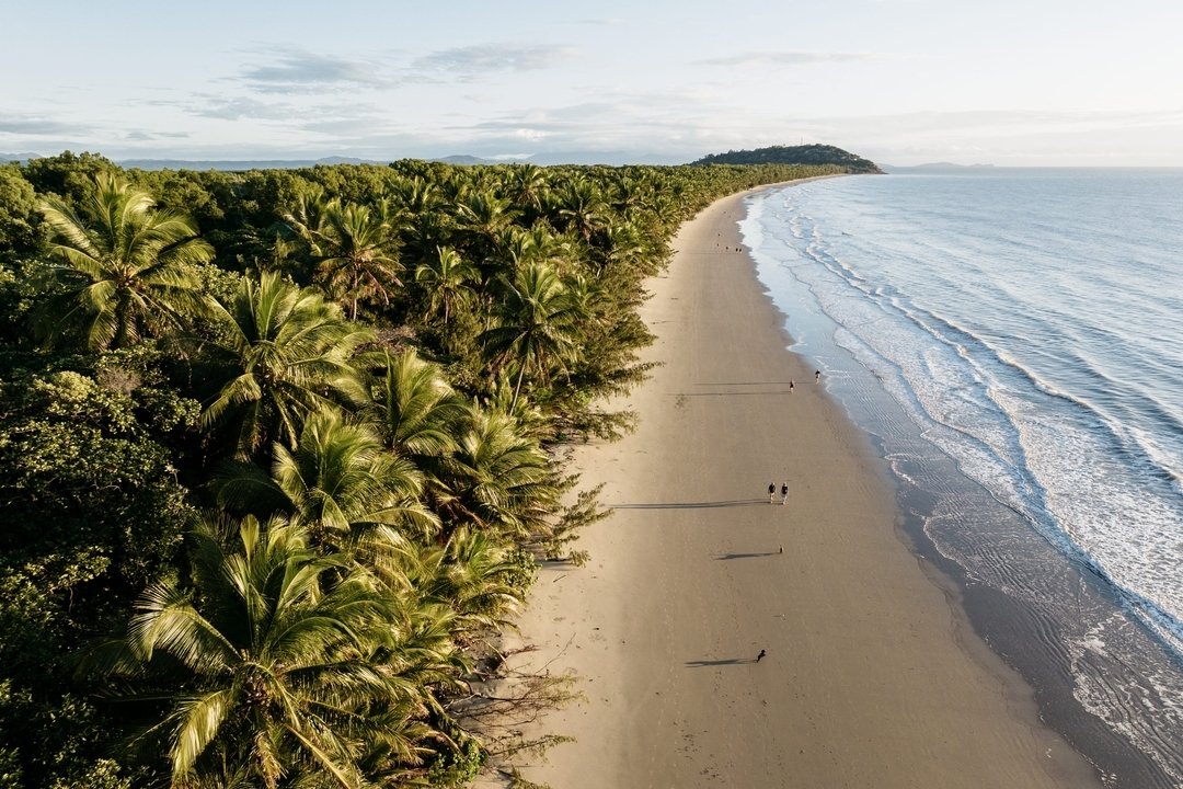 Four Mile Beach is a beautiful stretch of coastline in Port Douglas, Queensland, Australia. The beach spans four miles along the Coral Sea and is known for its crystal-clear waters and stunning white sand beaches. It&rsquo;s a popular destination for