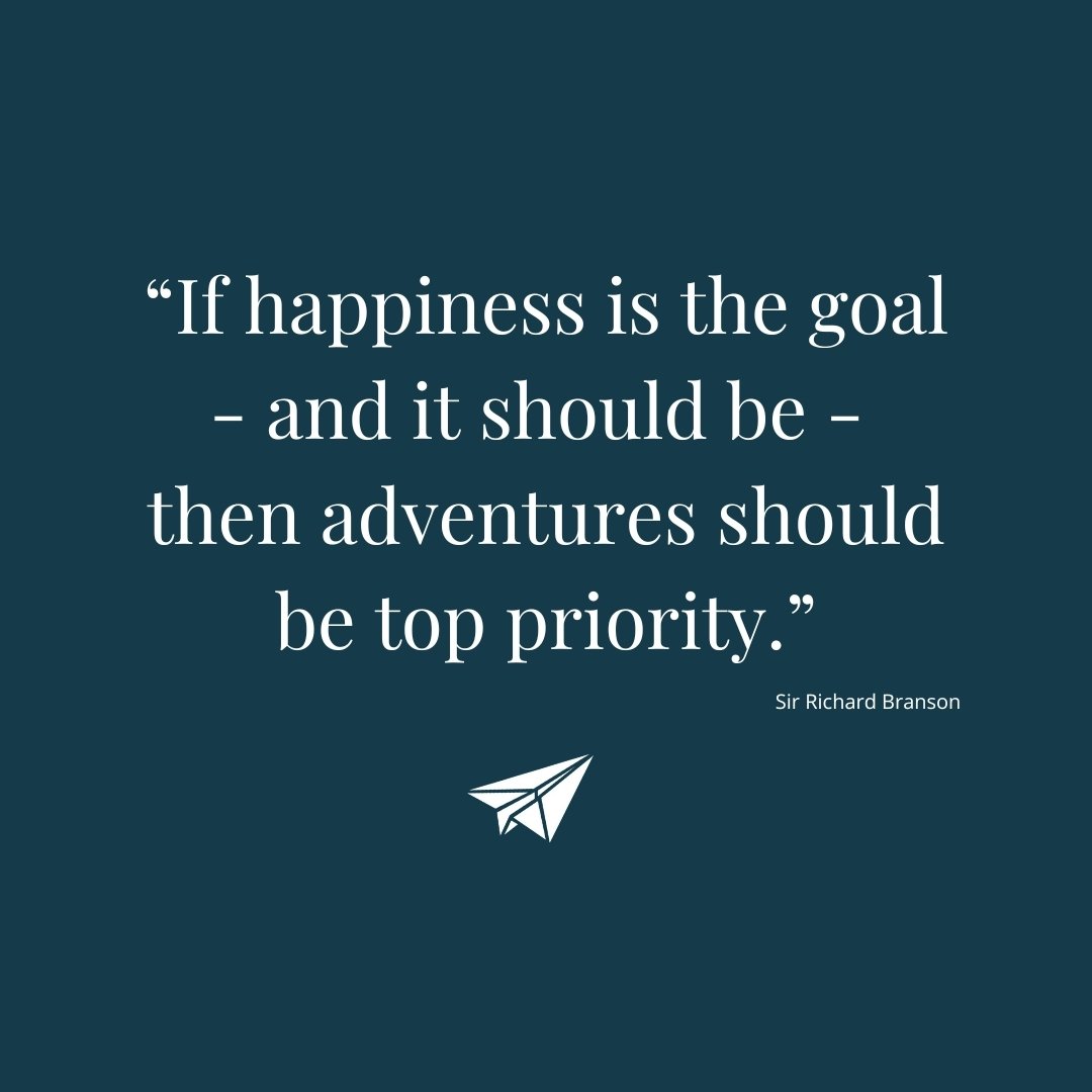 Happiness and adventures - what more could we ask for?