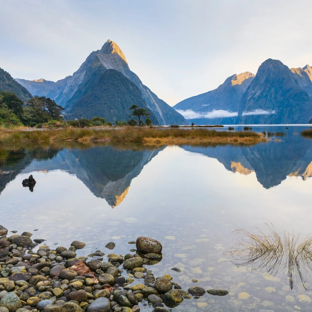 Towering cliffs, cascading waterfalls, and waters that mirror the sky. Milford Sound is a place that defies expectation.

Every turn reveals another breathtaking view, a reminder that nature&rsquo;s grandeur can leave you both humbled and inspired. E