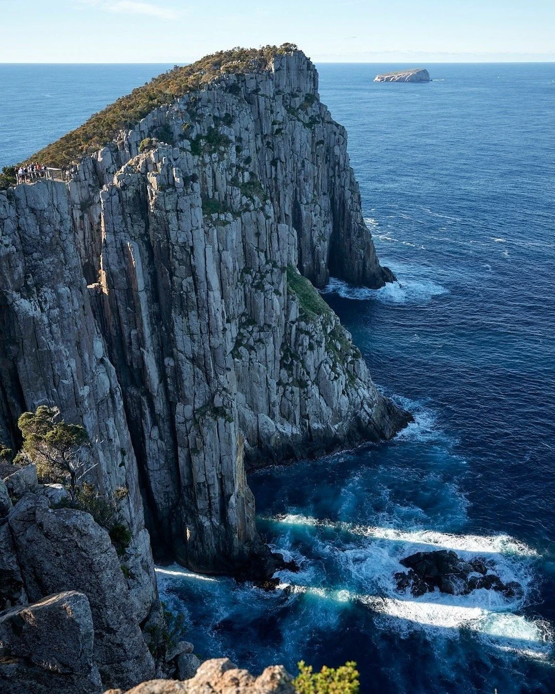 At the edge of the world, the view is worth every step.

Cape Huay is one of the most dramatic highlights of the Three Capes Track, where sheer dolerite cliffs plunge into the Southern Ocean and the landscape feels raw, powerful and untouched.

Reach