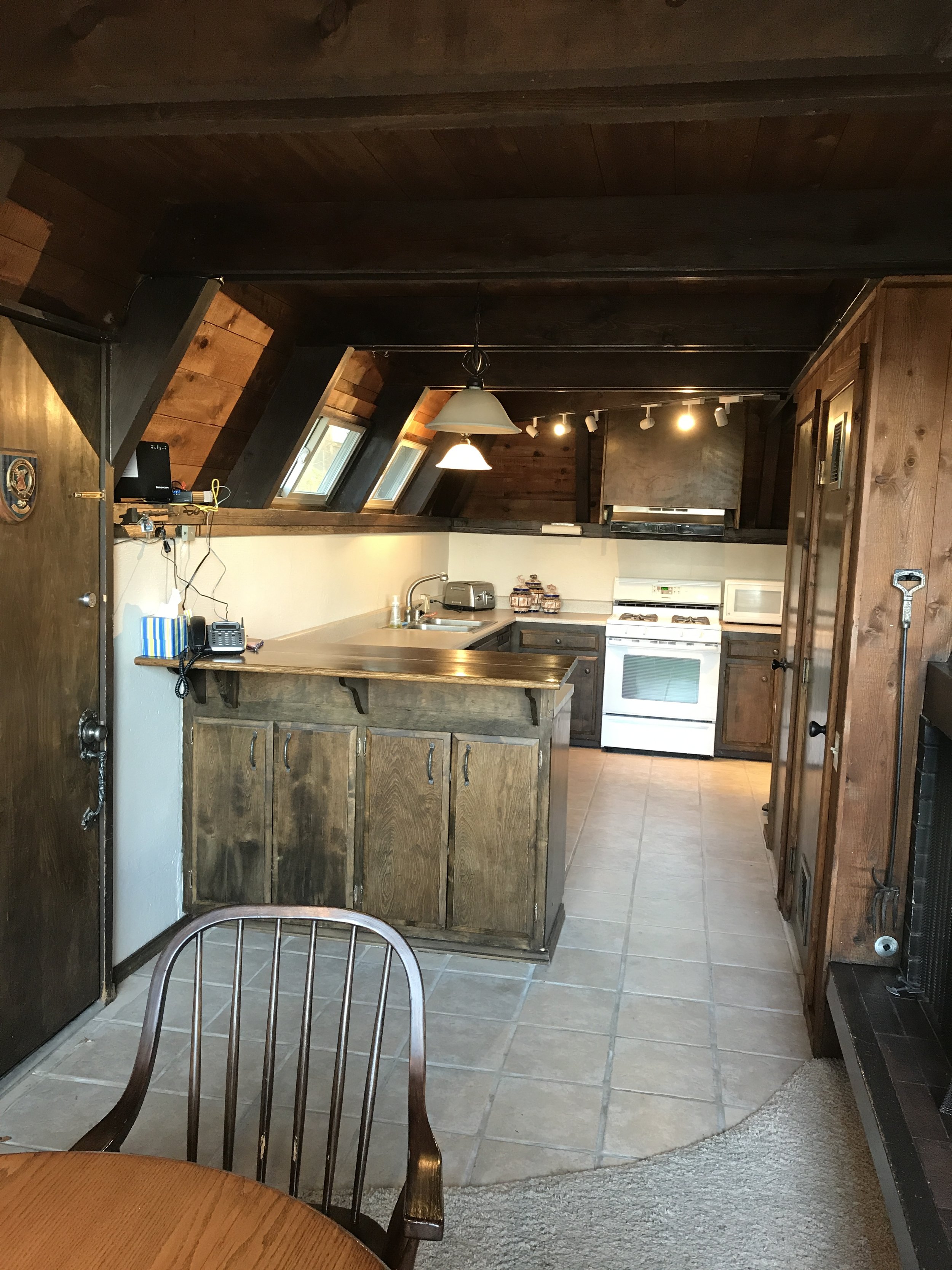 Kitchen before