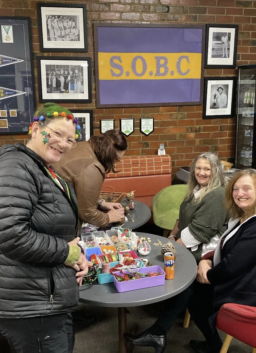 YDSS Christmas Party Craft table 