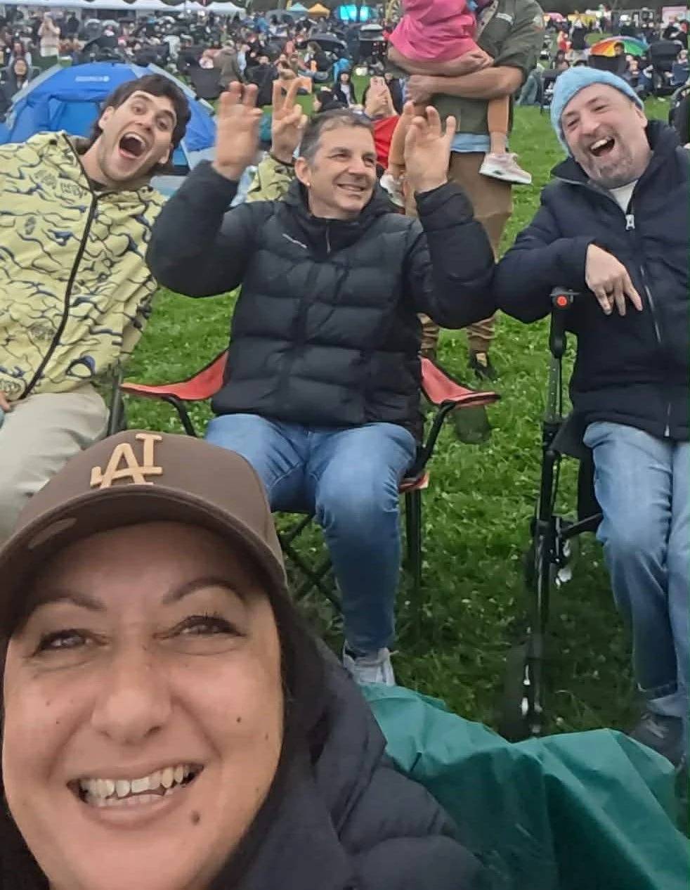 Fun at Carols by candlelight at Jells Park  