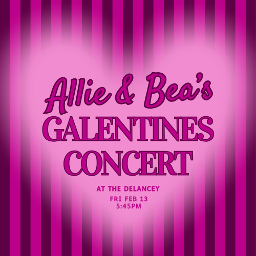 Allie and Bea's Galentines Concert