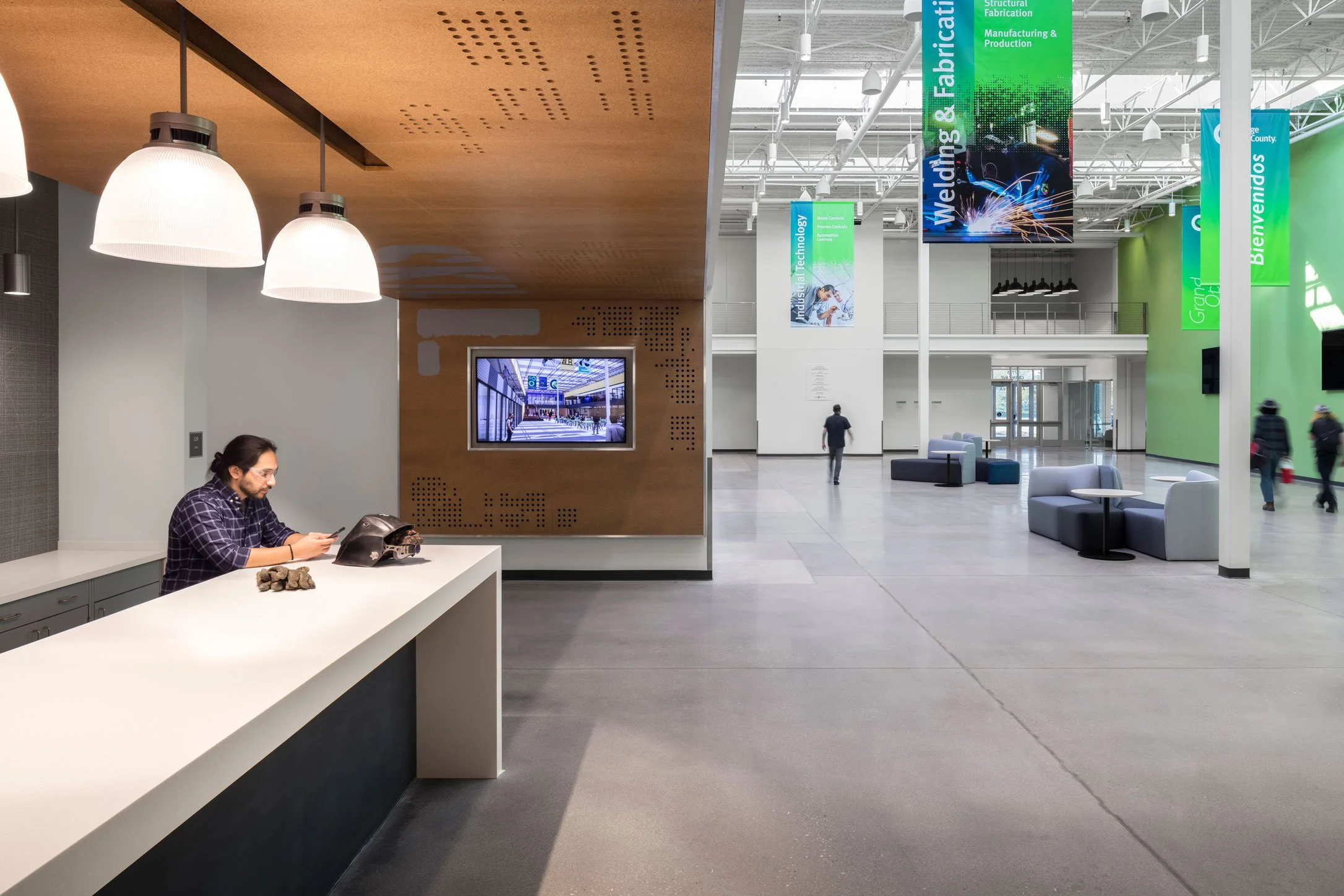 Advanced Technology Center Wall Installation