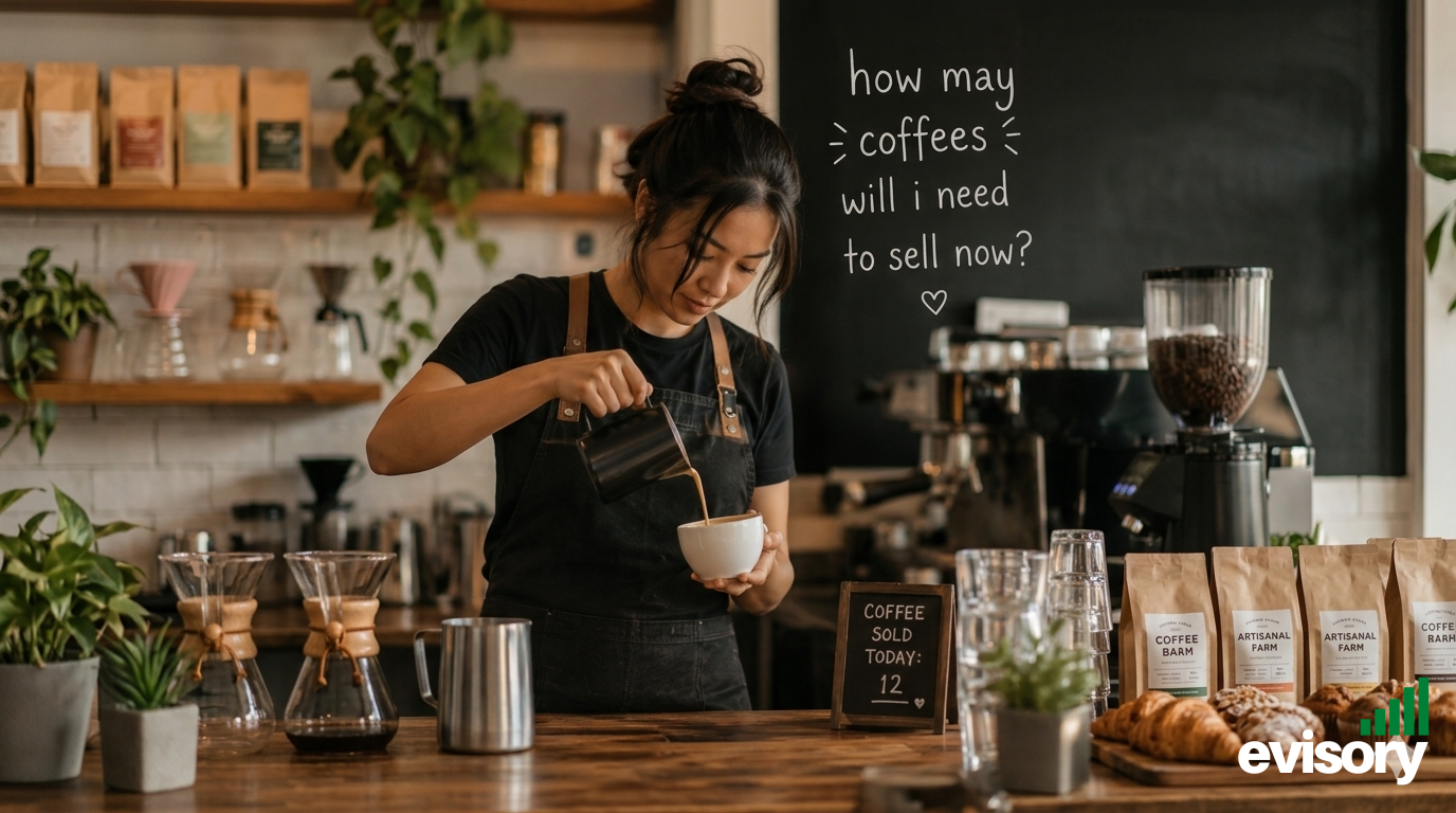 A barista pouring coffee in a busy cafe, highlighting the impact of the Fair Work Commission's wage increase on hospitality operating costs.