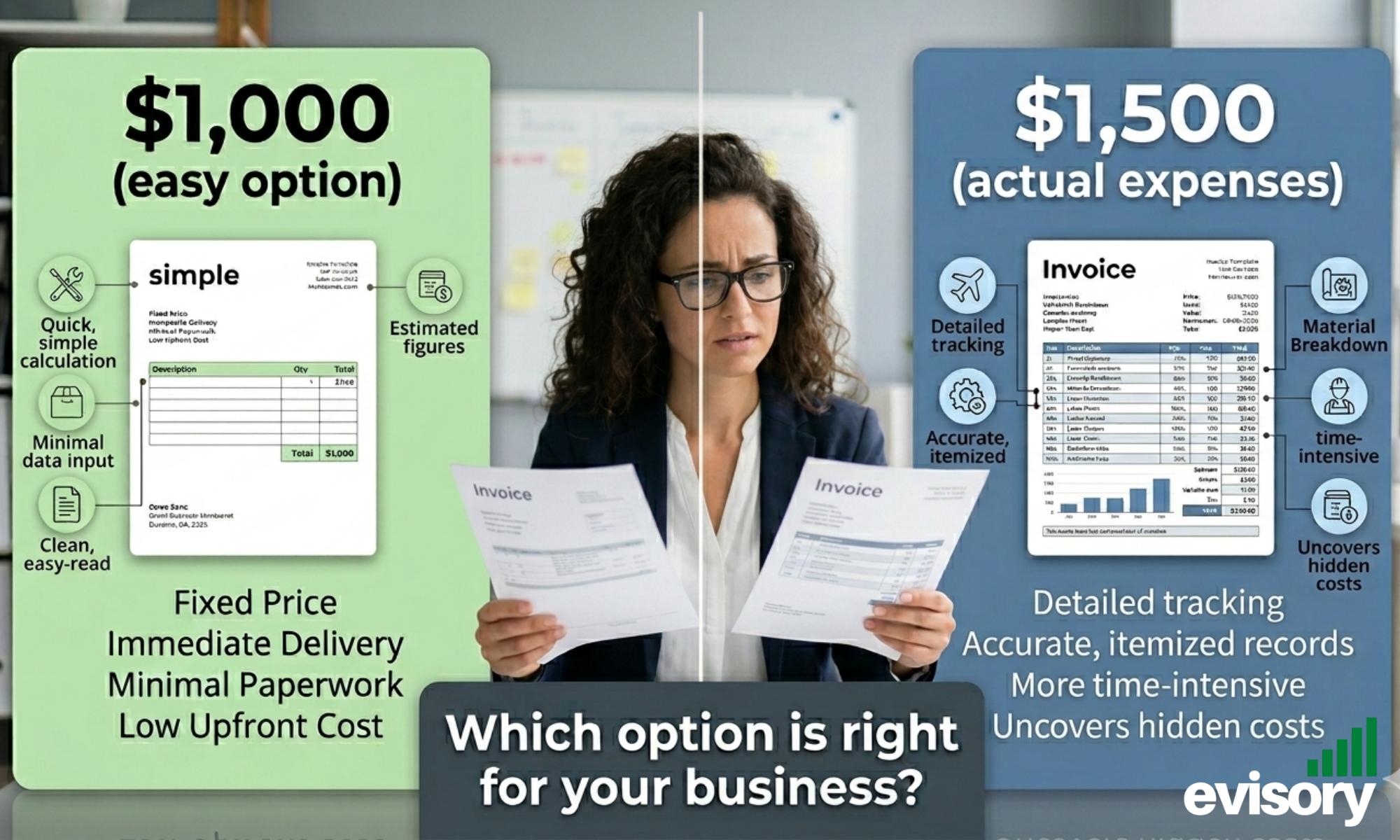 Business owner reviewing financial records and digital data for ATO compliance and AI audit checks