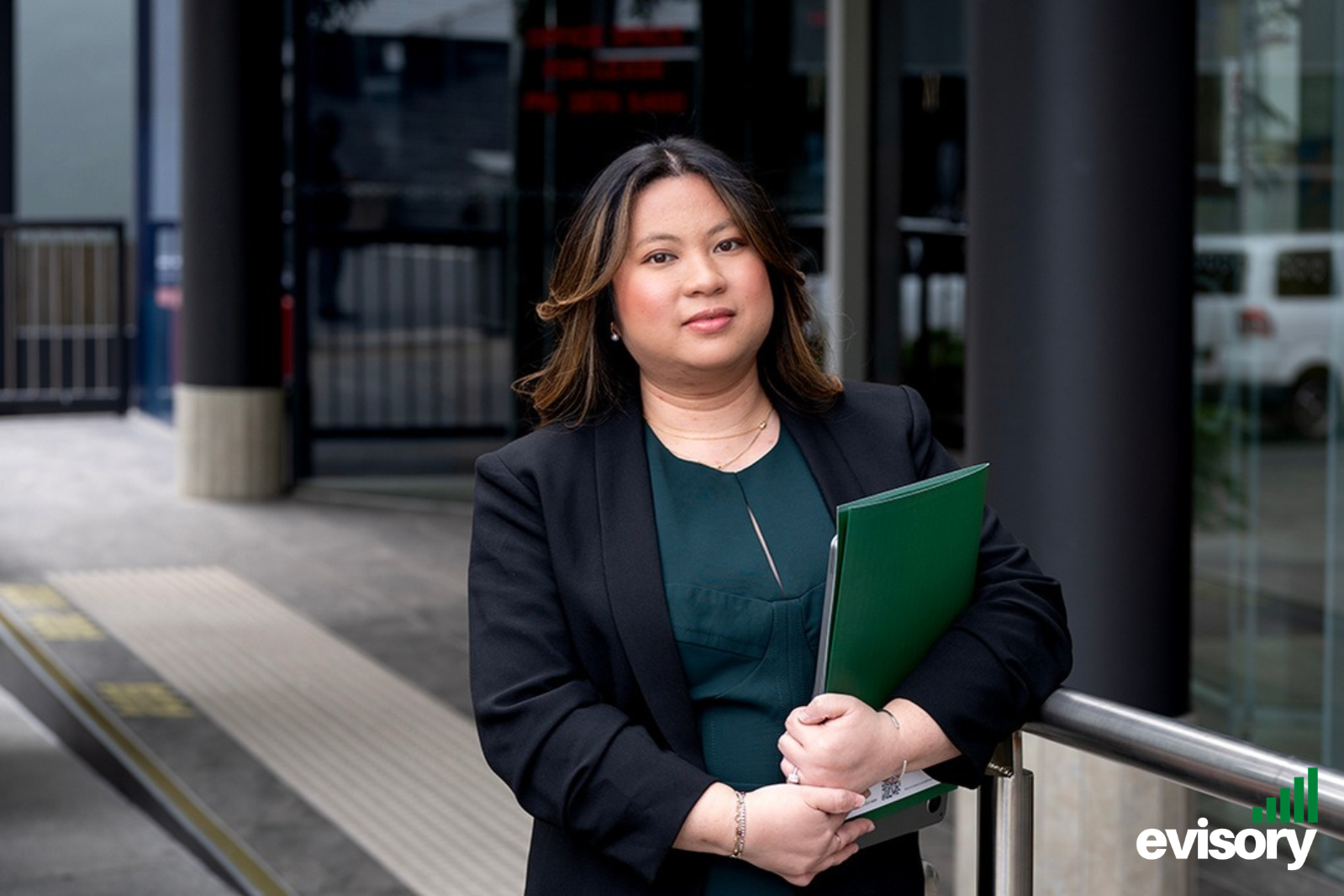 Professional hospitality accountant consulting a venue owner about profit margins