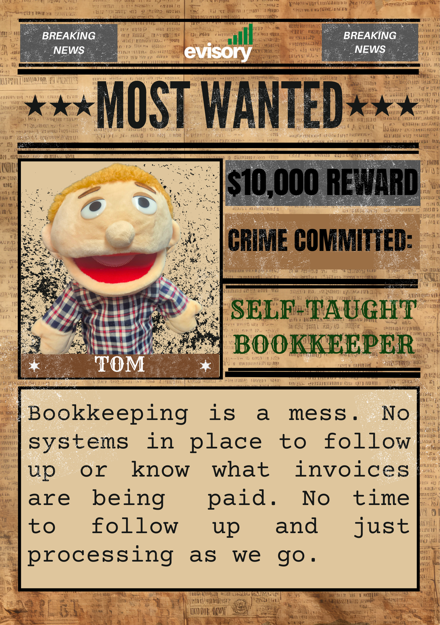 10 Hospitality Bookkeeping Nightmares (And How Evisory Fixes Them)