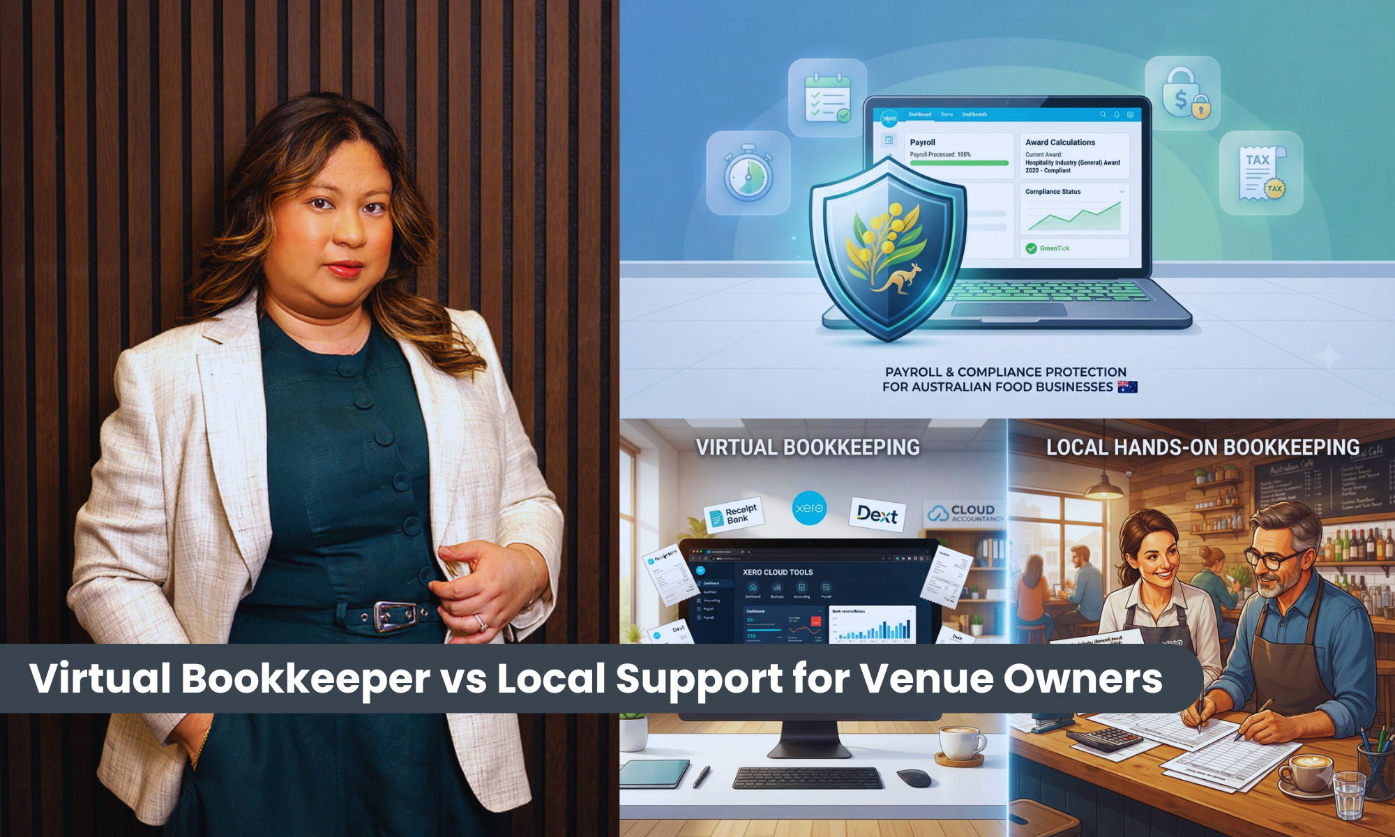 Virtual Bookkeeper vs Local Support for Venue Owners
