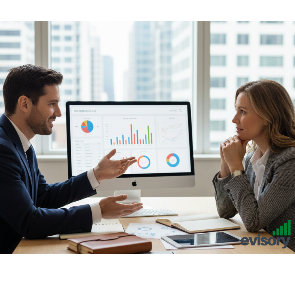 Hospitality Accountants reviewing financial reports