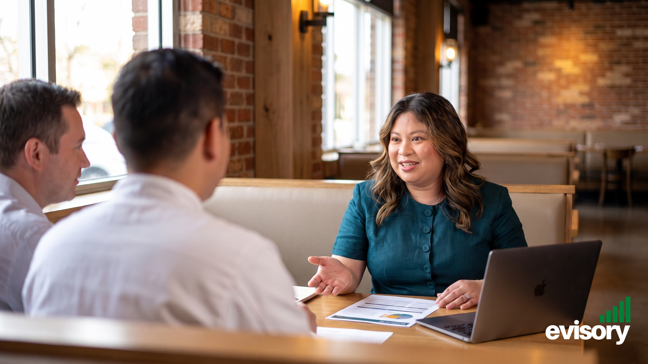 Linda Dang talking about hospitality bookkeeping to business owners