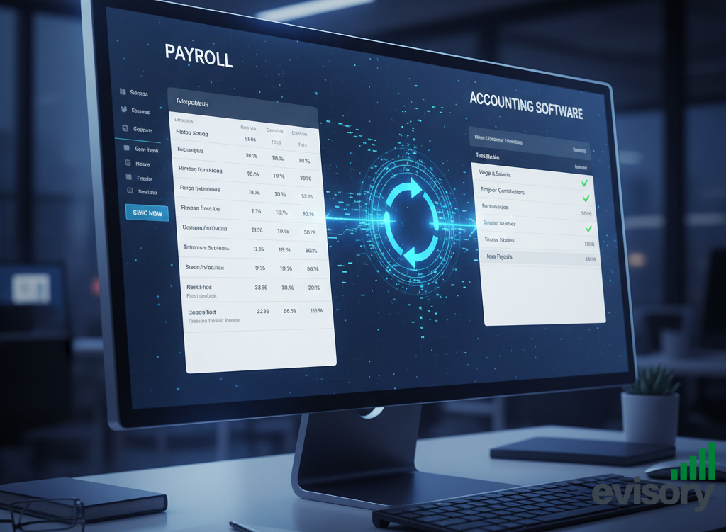 Integrated payroll and accounting system Australia