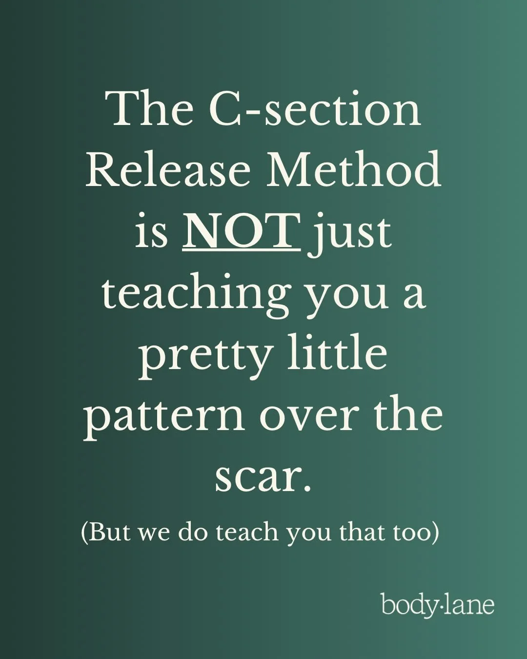 The C-section Release Method is NOT just teaching you pretty little pattern over your scar (but I do teach you that too).

Scars impact breath, myofascial flow, dysfunctional abdominal patterns, nervous system, motor control, digestive system, lympha