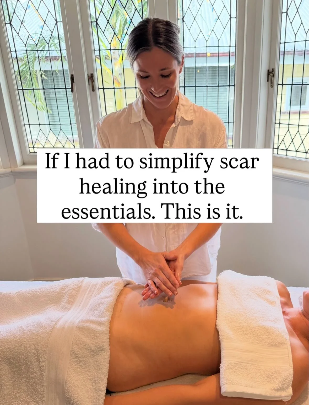 If I had to simplify scar healing into the essentials&hellip; this is it.

Belly birthing mumma, I see you. My mission is to help you reconnect to your body post baby and I am so passionate about it. 

Share this with someone who needs it.

Ready to 