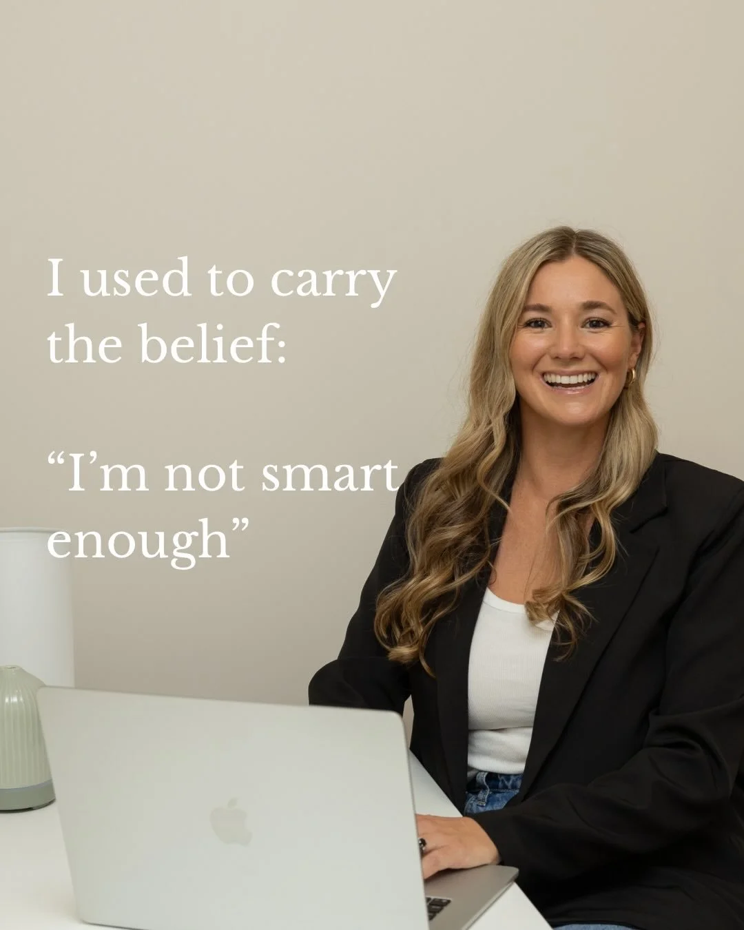 ✨ &ldquo;I&rsquo;m not smart enough ✨

This was the story I carried for years. 

Every stumble, hesitation, every comparison was the proof my brain collected to &ldquo;confirm&rdquo; I wasn&rsquo;t enough.

It&rsquo;s called confirmation bias and it 