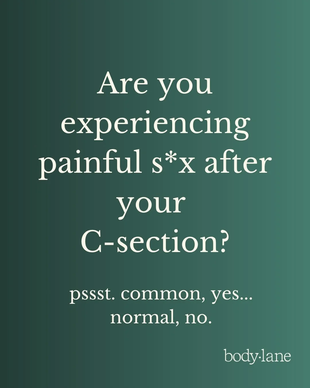 Common, yes. Normal? No.

If you&rsquo;re noticing pain with insertion- s*x, tampons, or constantly feeling tight&hellip; you need support. 

The women I treat with hypertonic pelvic floors often have a combination of scar tension, a bracing pelvic f