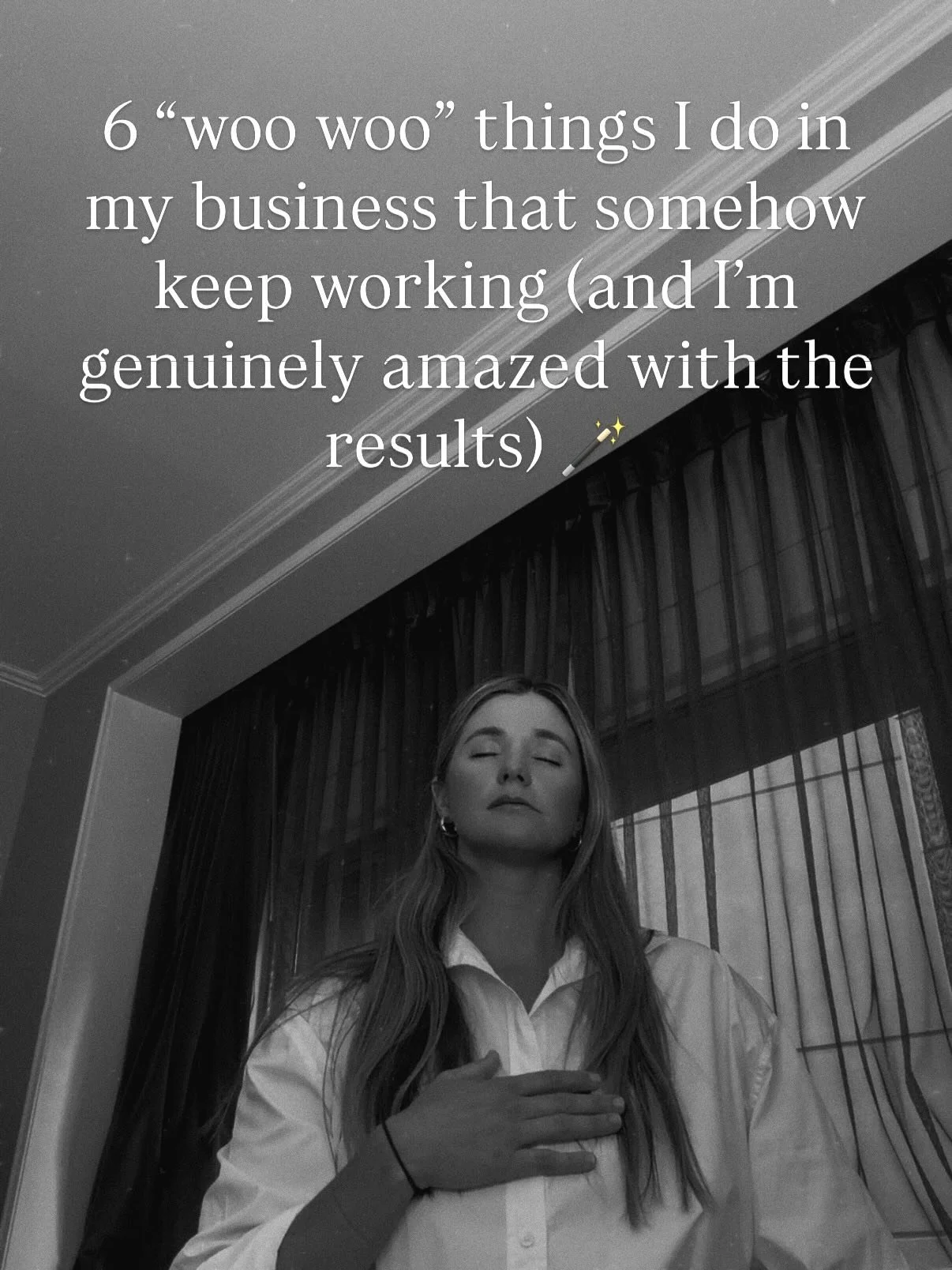 Now this is trend I can get around 🪄

Here&rsquo;s to unmasking the woo woo! 
My rituals are a such a big part of my biz and I&rsquo;m so obsessed with doing them! 
They genuinely work for me, but mostly they make me feel regulated, safe, grounded a