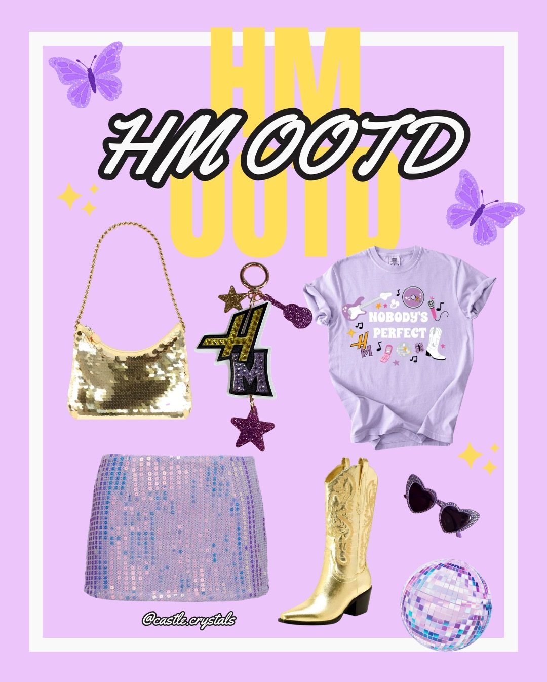 These could be the one 💜✨🎤

I&rsquo;m ready for Hannah&rsquo;s 20th anniversary for sure! The cutest accessories with some of my current favorite tees and crews! 

Tee @pixiedustmagicco 
Crewneck @little.jar.of.magic 

#hannahmontanna #hm20thannive