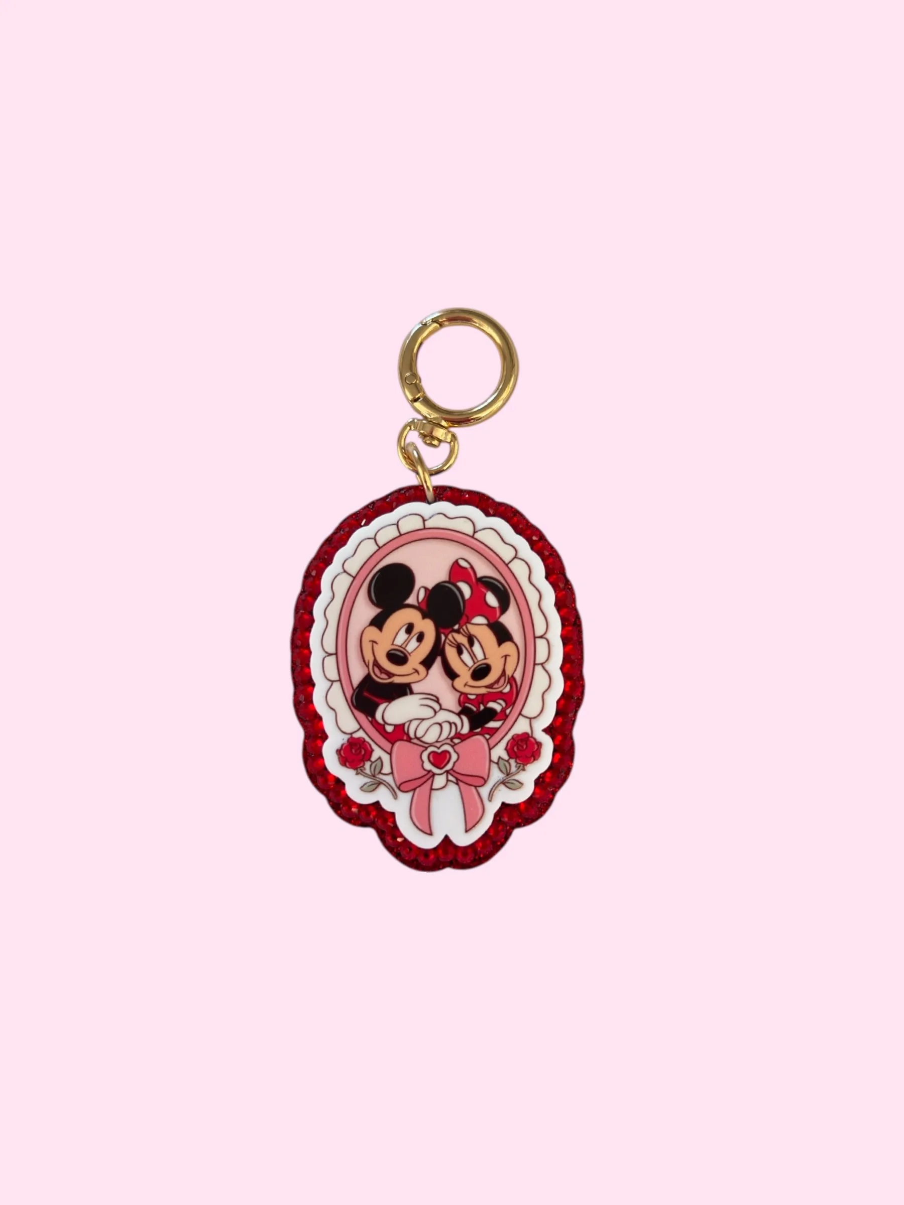 Sweethearts bag charm