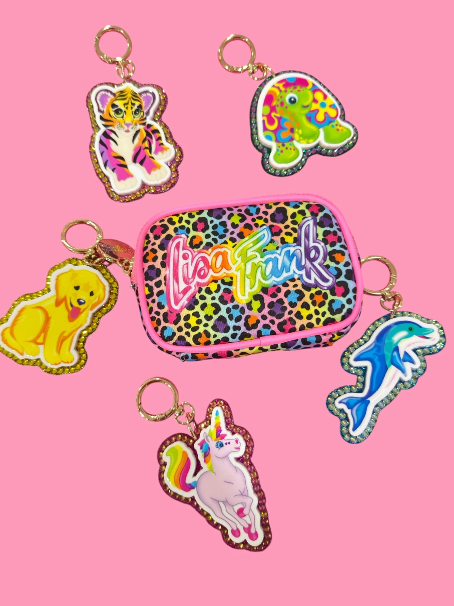 Rainbow dreams bag charms