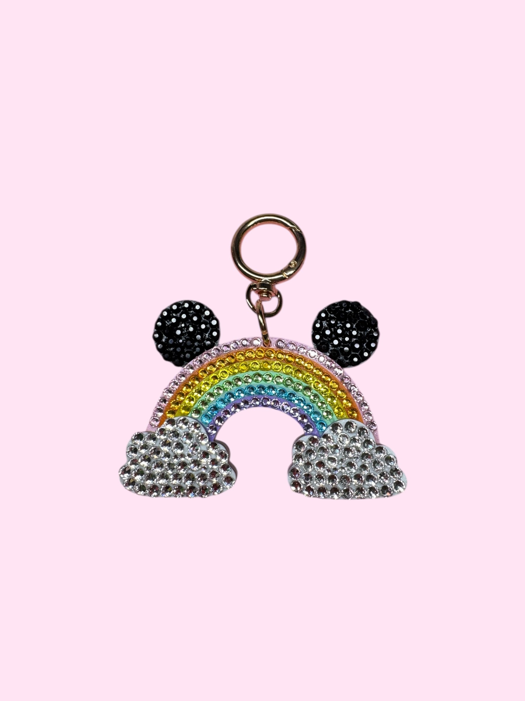 Rainbow bag charm