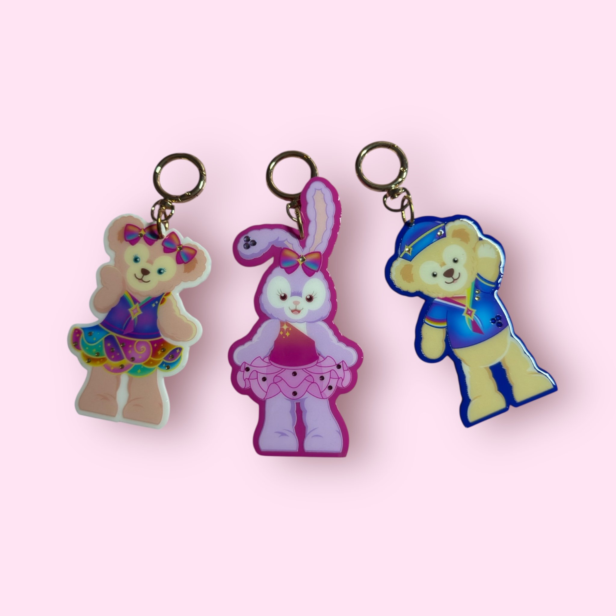 70th Friends bag charms