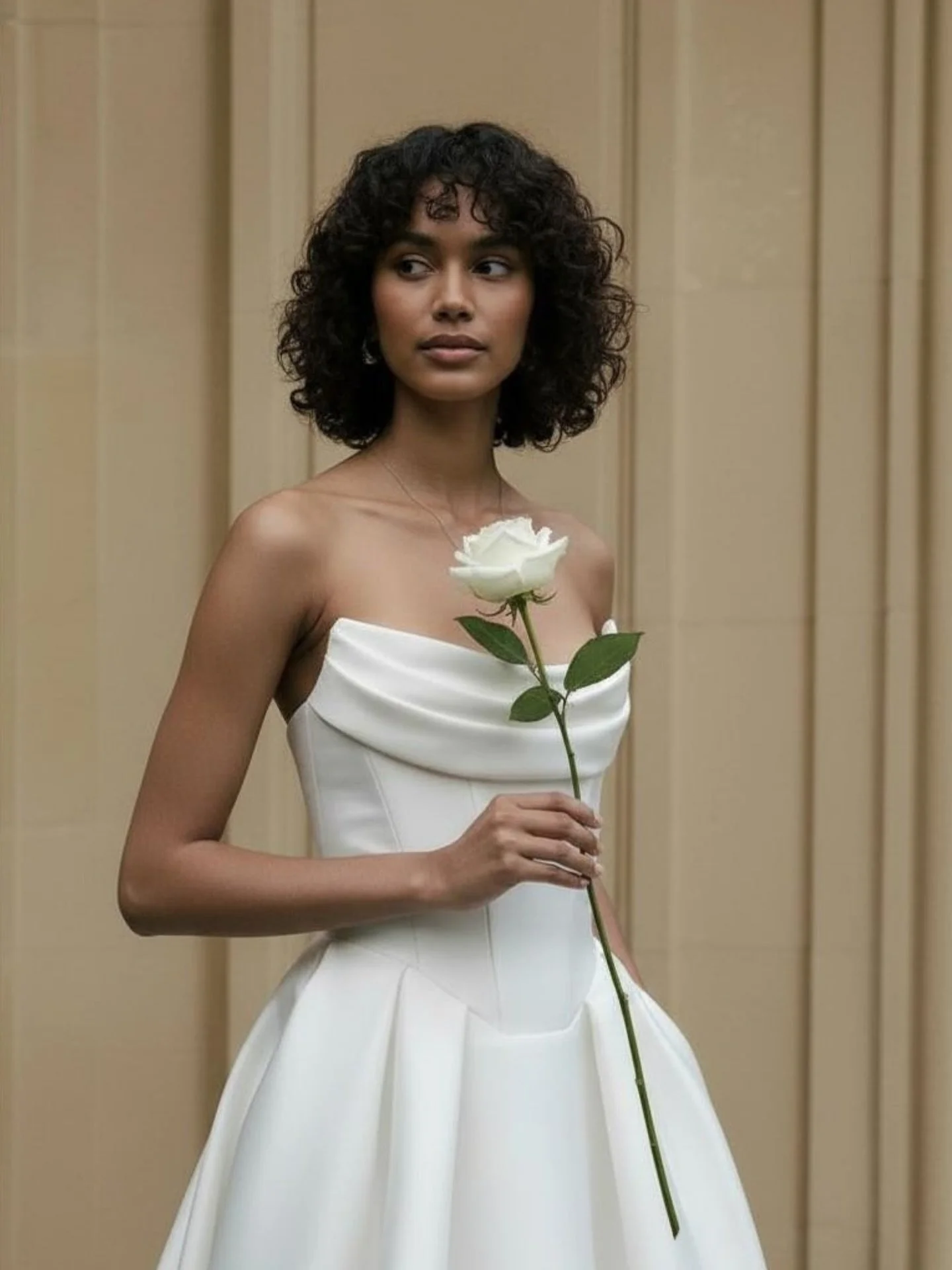 The Ada gown - A luminous Mikado masterpiece featuring a sculptural scoop neckline, elegant folds over the bust, and a romantic ballgown silhouette that exudes modern grace and timeless sophistication.
Available via our selected stockists and Sydney