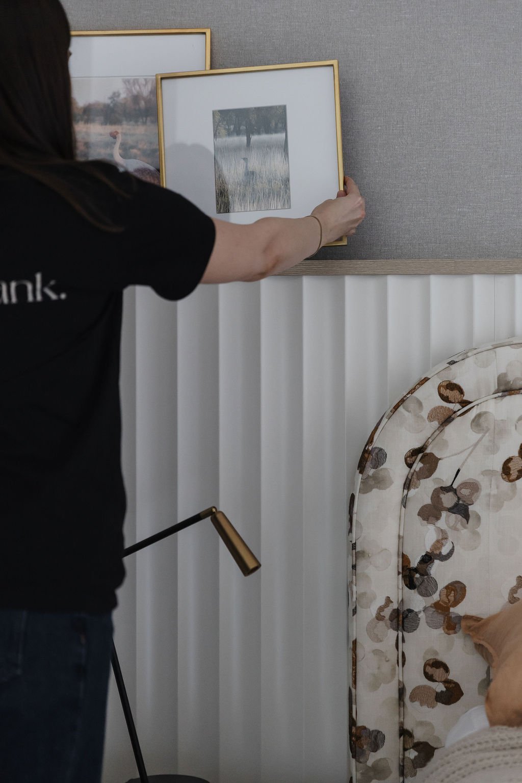 Interior decorating, furniture selections, Brisbane interior styling, Queensland interiors, bedroom design, custom bedhead