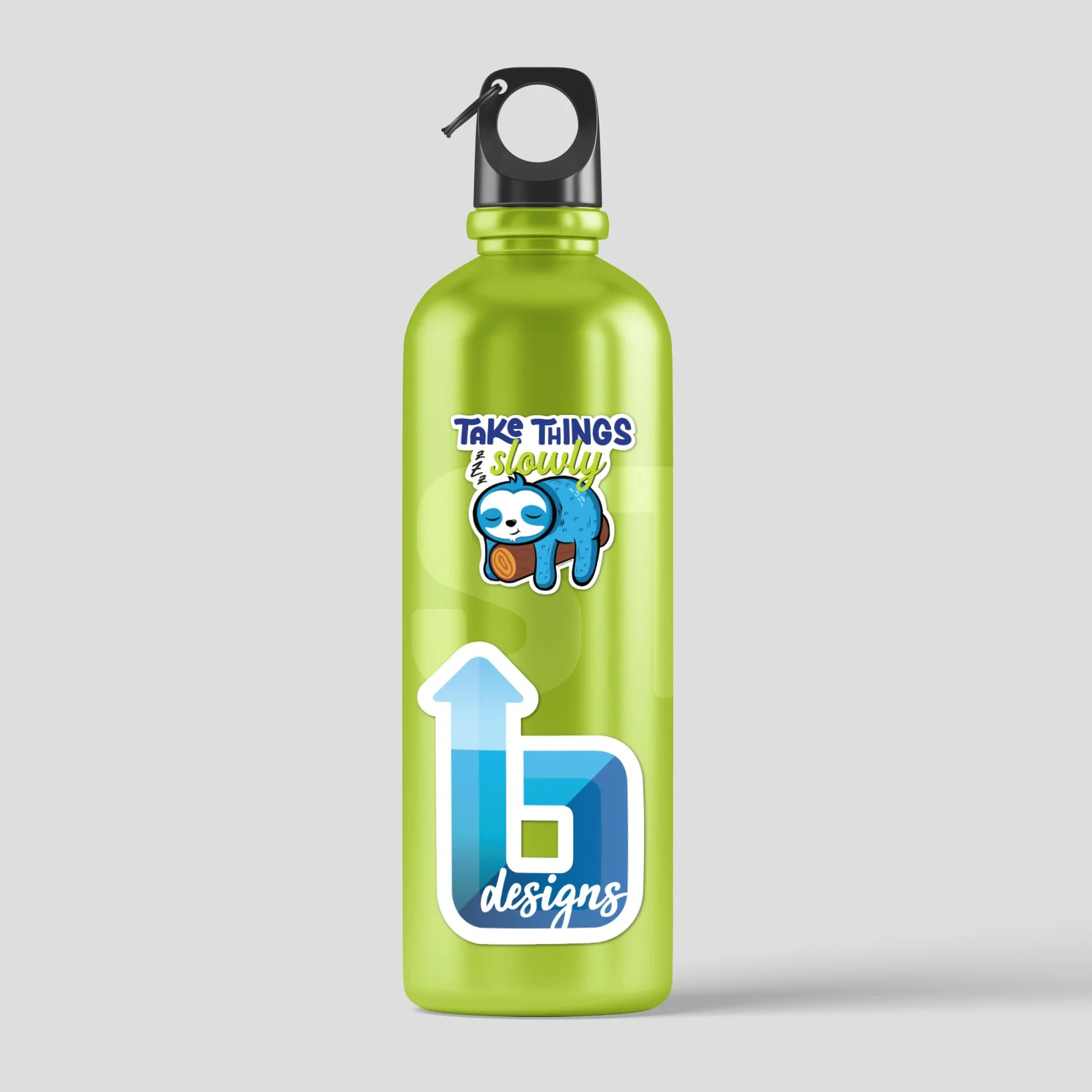 Sloth Sticker on Aluminum Bottle.jpg
