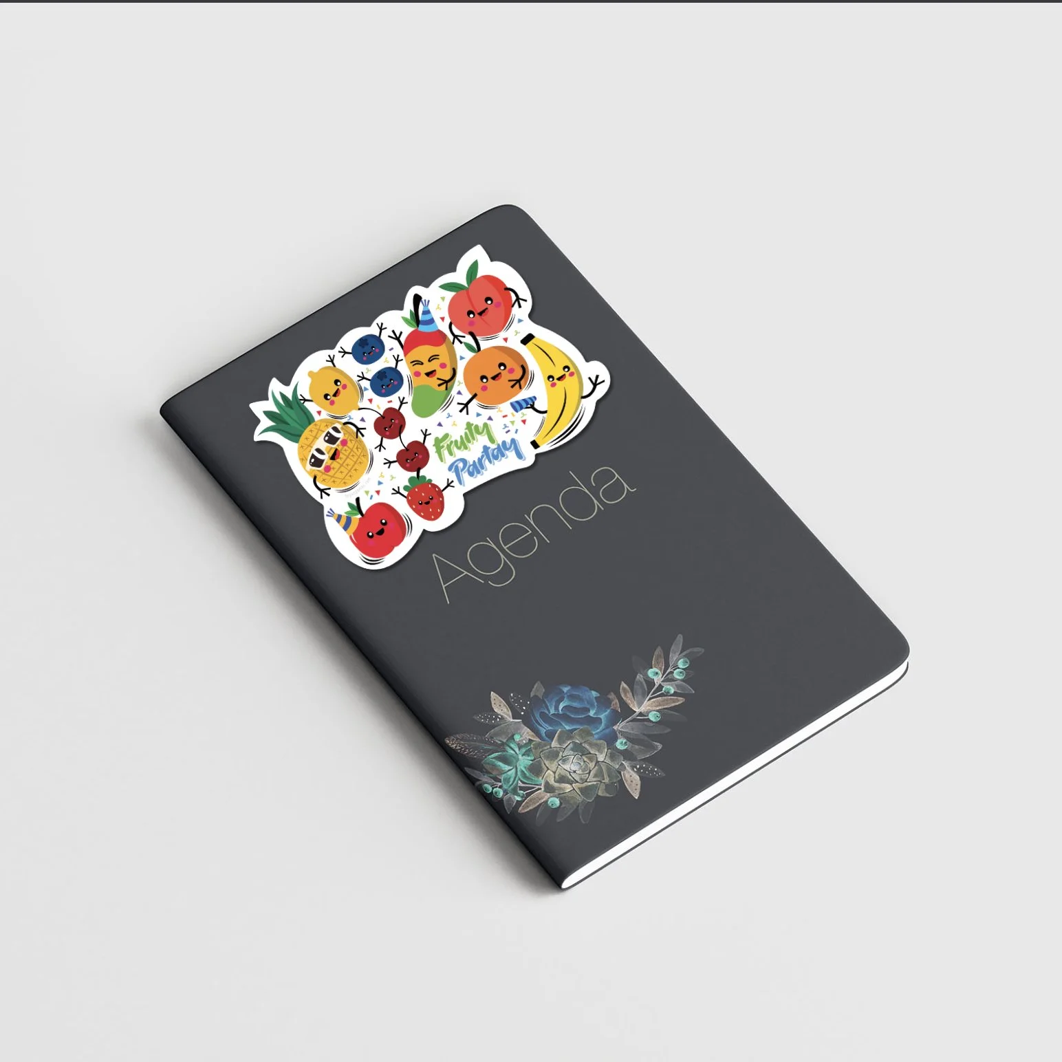 Fruit Party Sticker on Journal.jpg