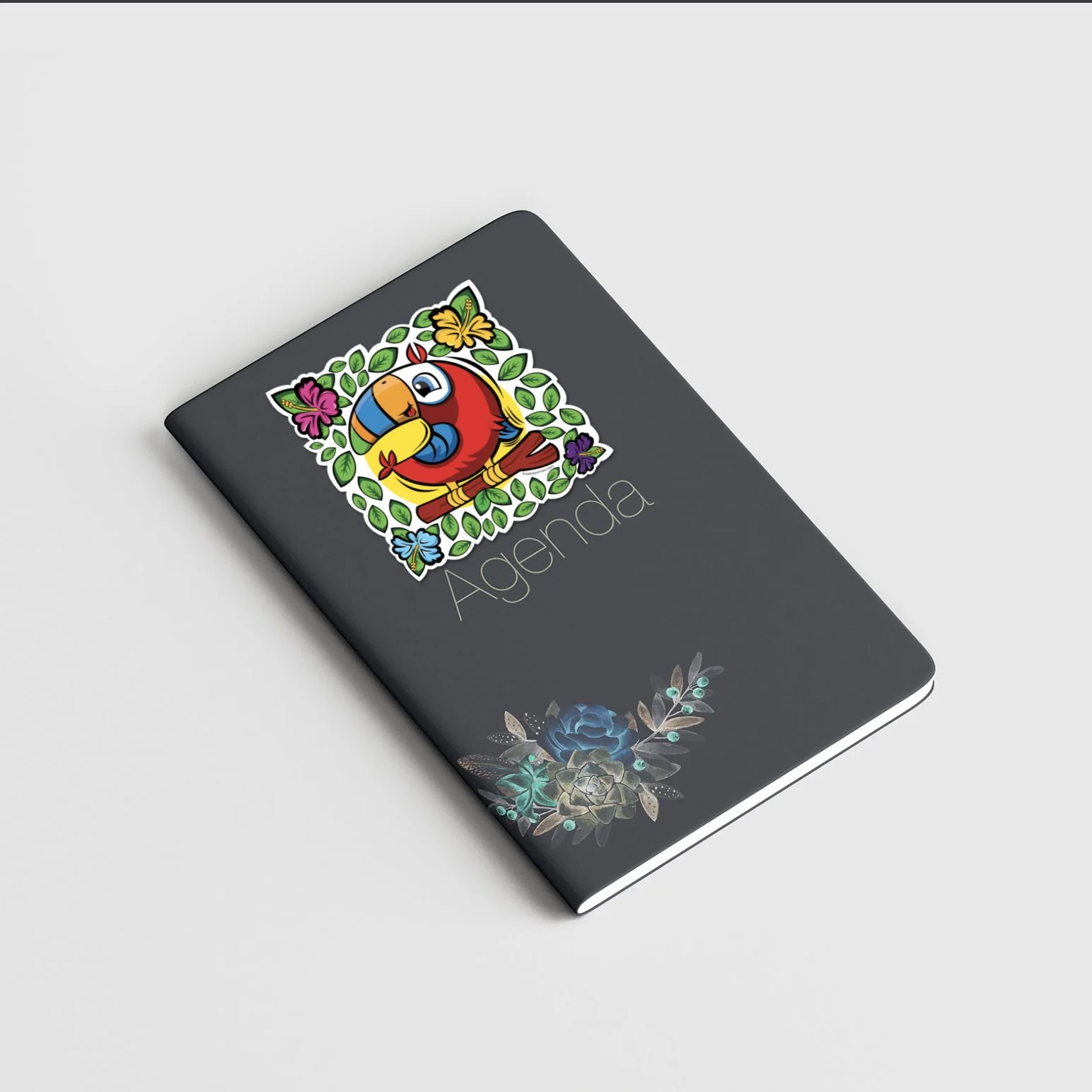 Toucan Sticker on Journal.jpg