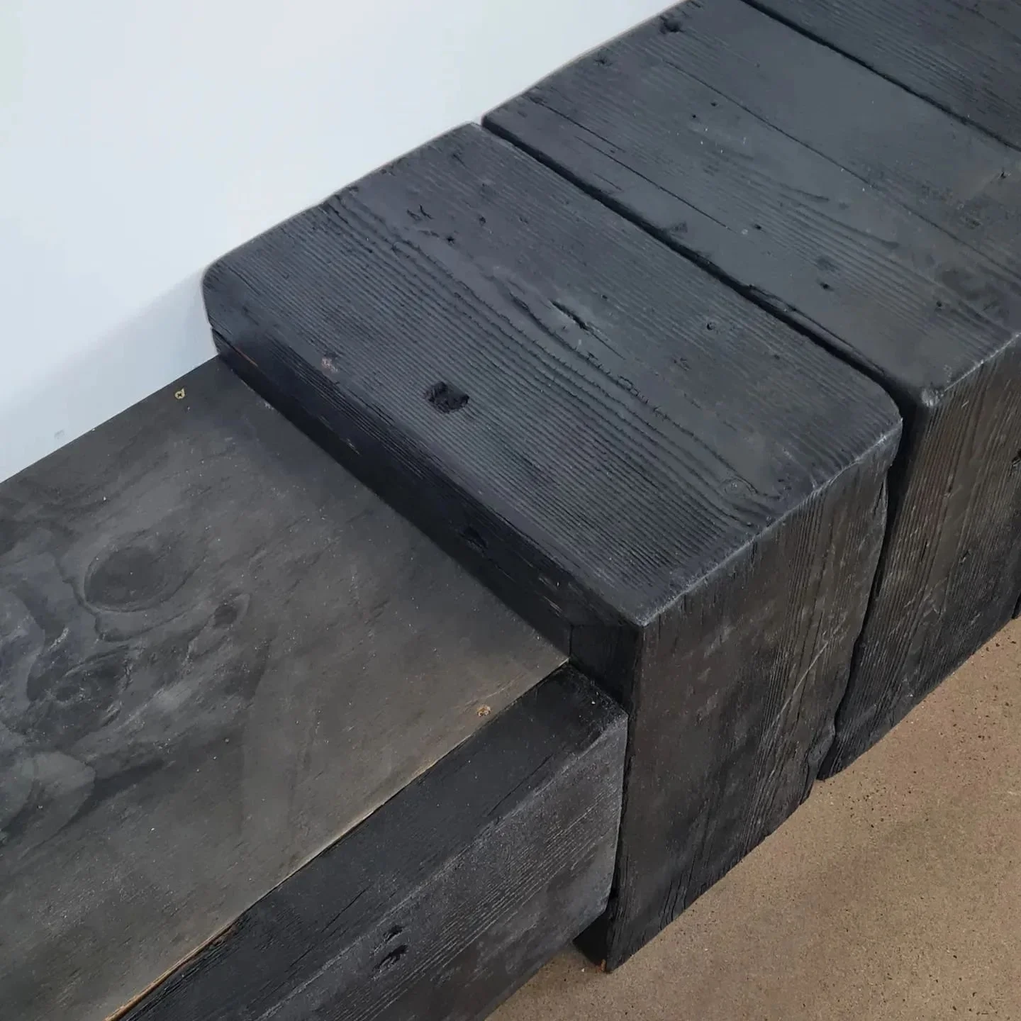 This bench seat is just something special. 
Looking forward to the upholstery install to finish it off ⚜️

Cabinet maker: @axiombuilt
